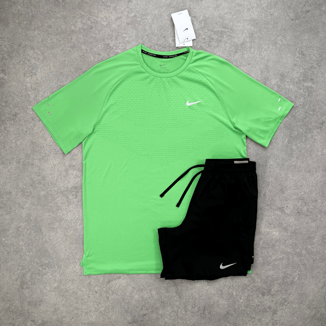Nike Stride T-Shirt 'Green Spark'