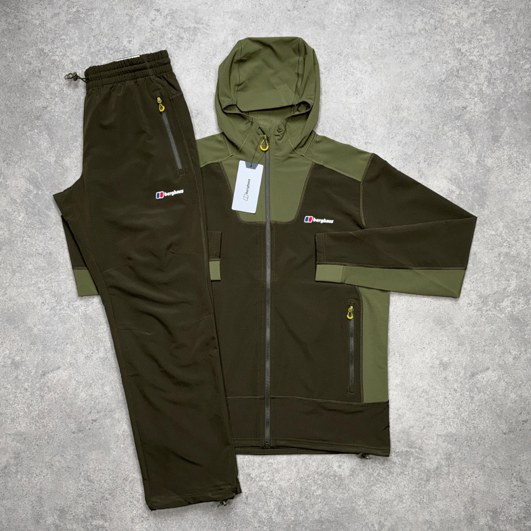 Men's Berghaus Greenbank Jacket Pants Set 'Osculation'