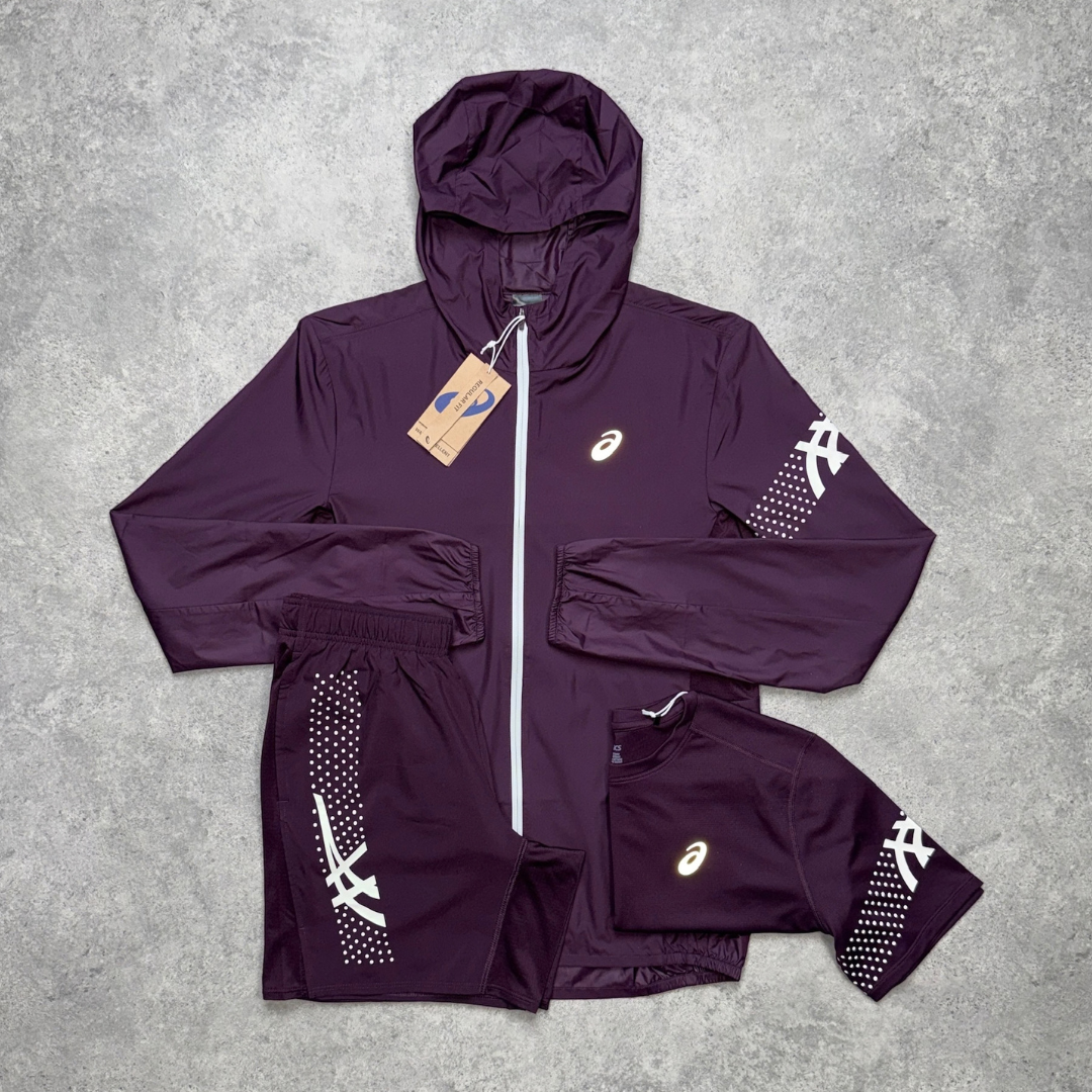 Men's ASICS Icon Tri-Set 'Dark Aubergine'