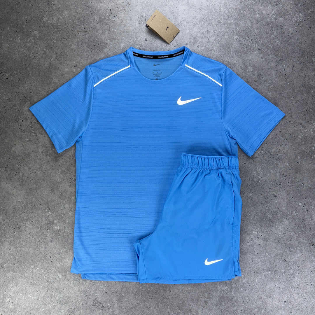 Nike miler 1.0 'university blue' set