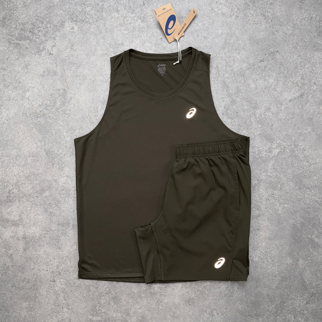ASICS Core Vest Set 'Brownstone'