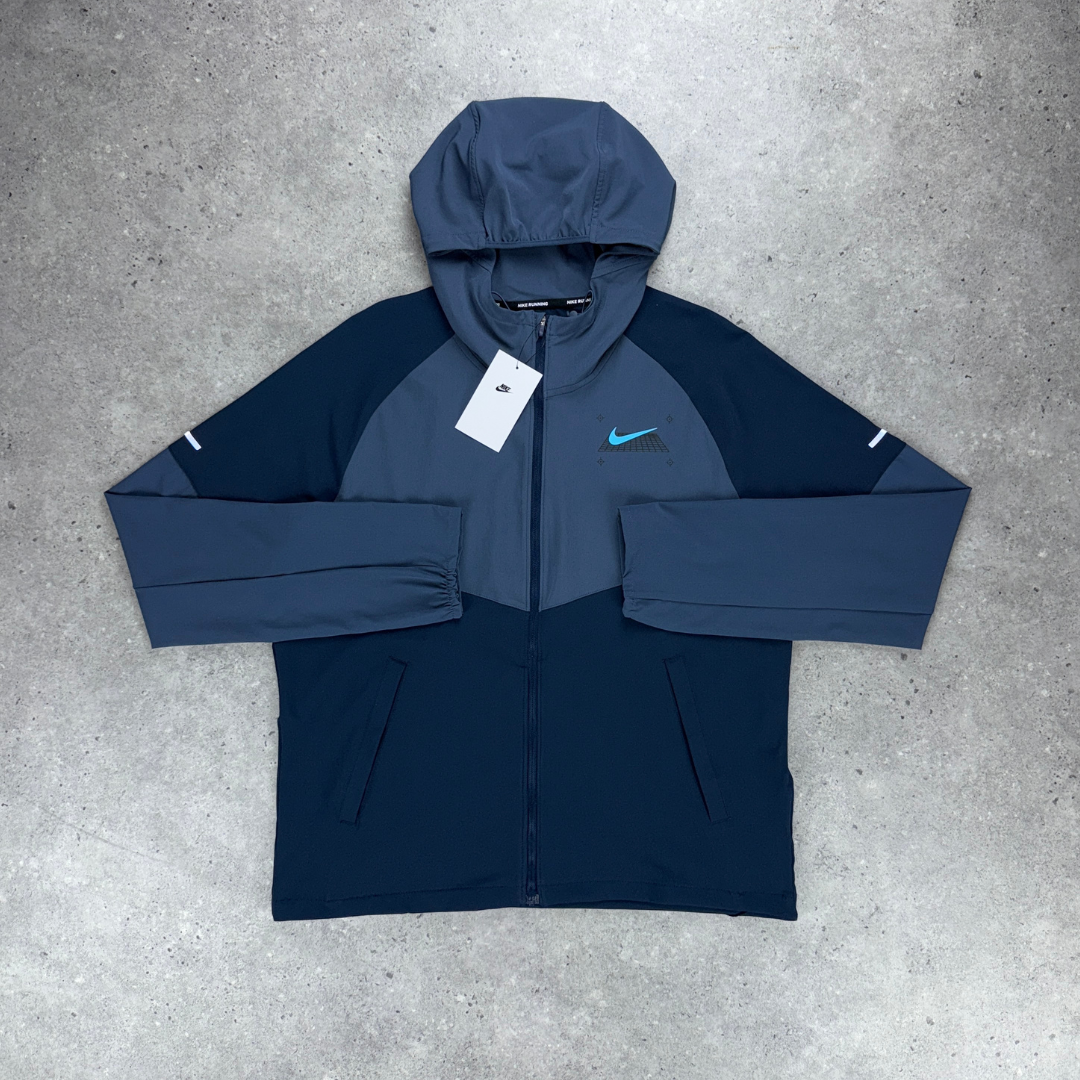 Nike graphic windrunner 'obsidian'