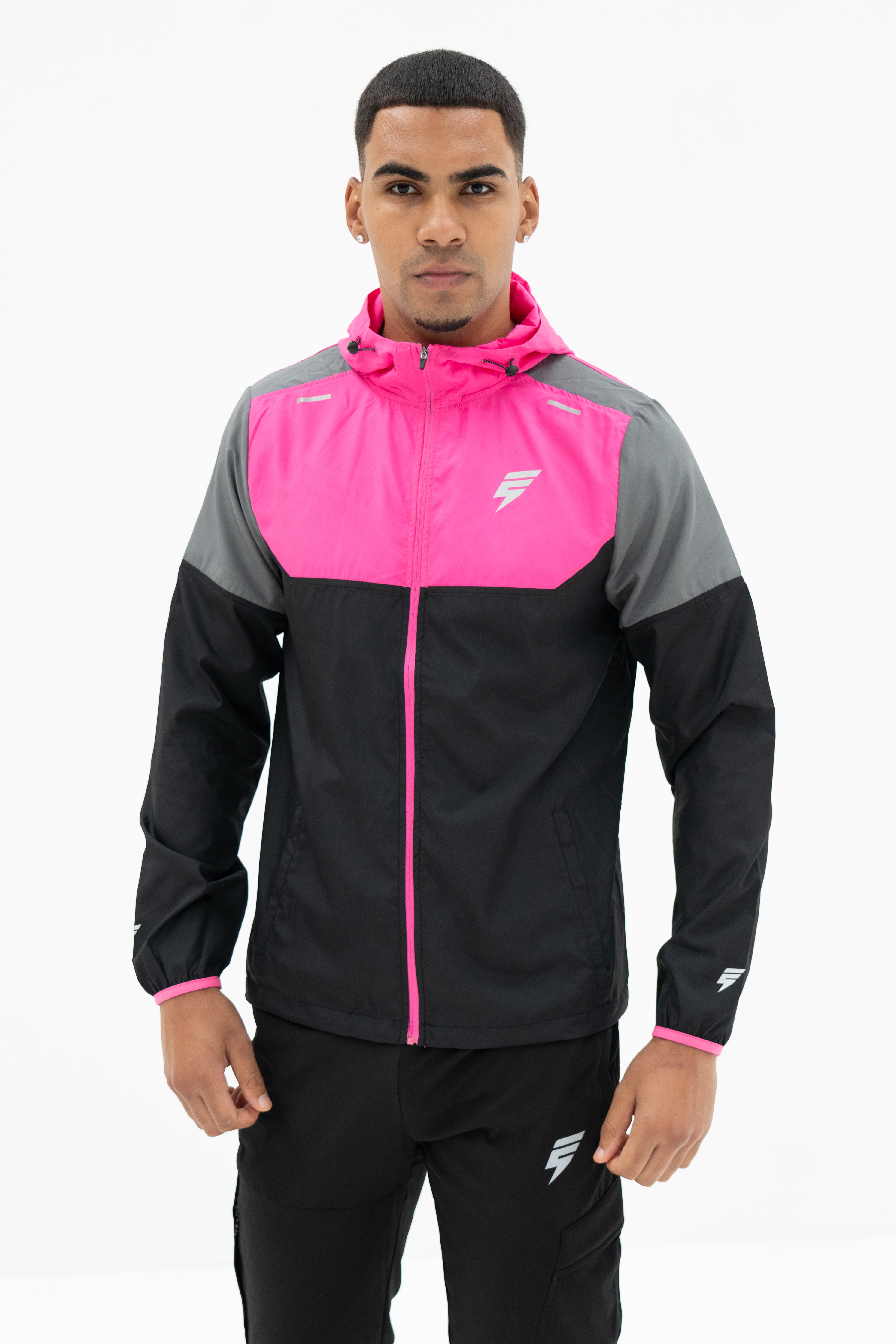 Elude vent windrunner 'pink/black'