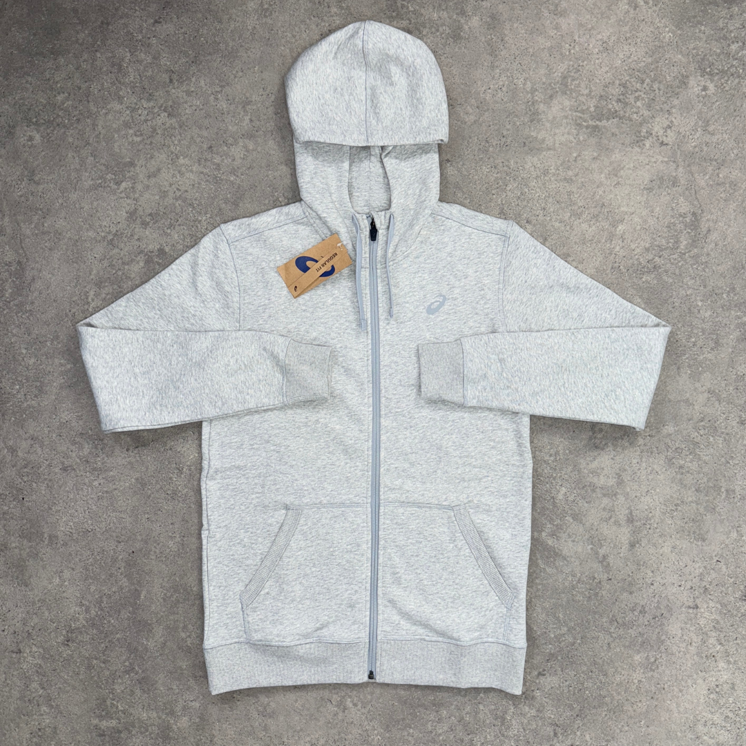 Men's Asics fleece jacket in grey