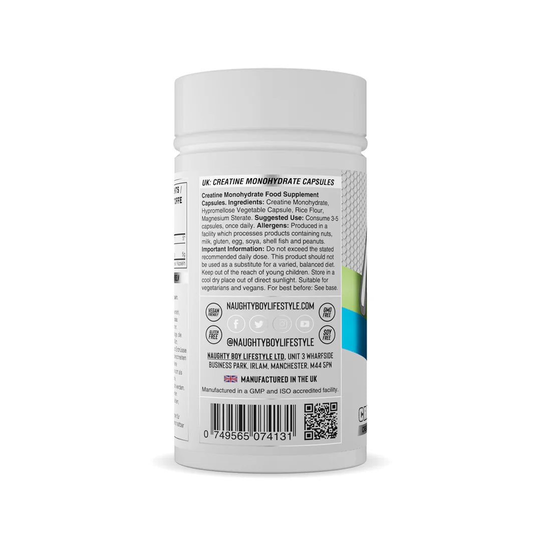 Naughty Boy Creatine Capsules