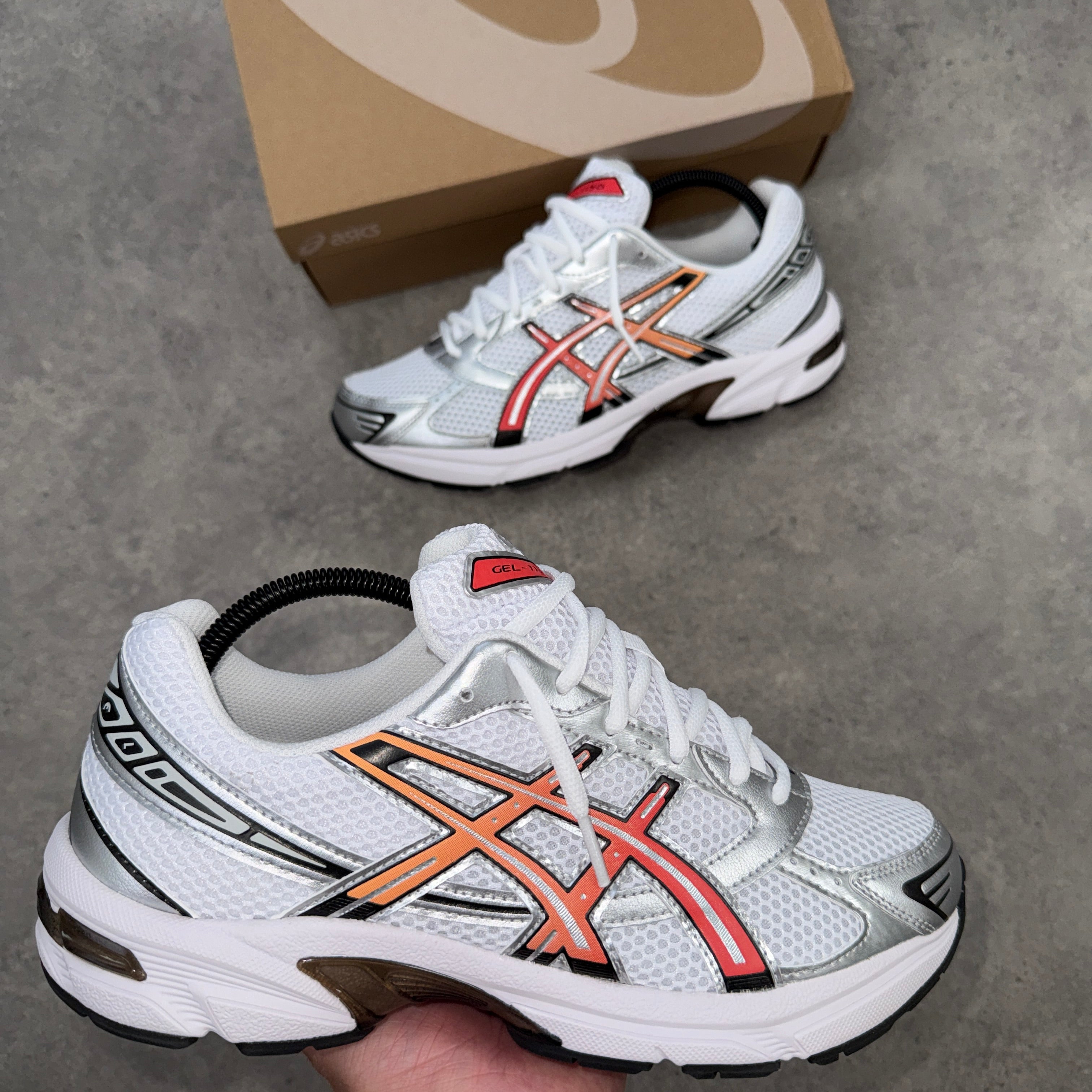 ASICS Gel-1130 'White/Red Snapper'