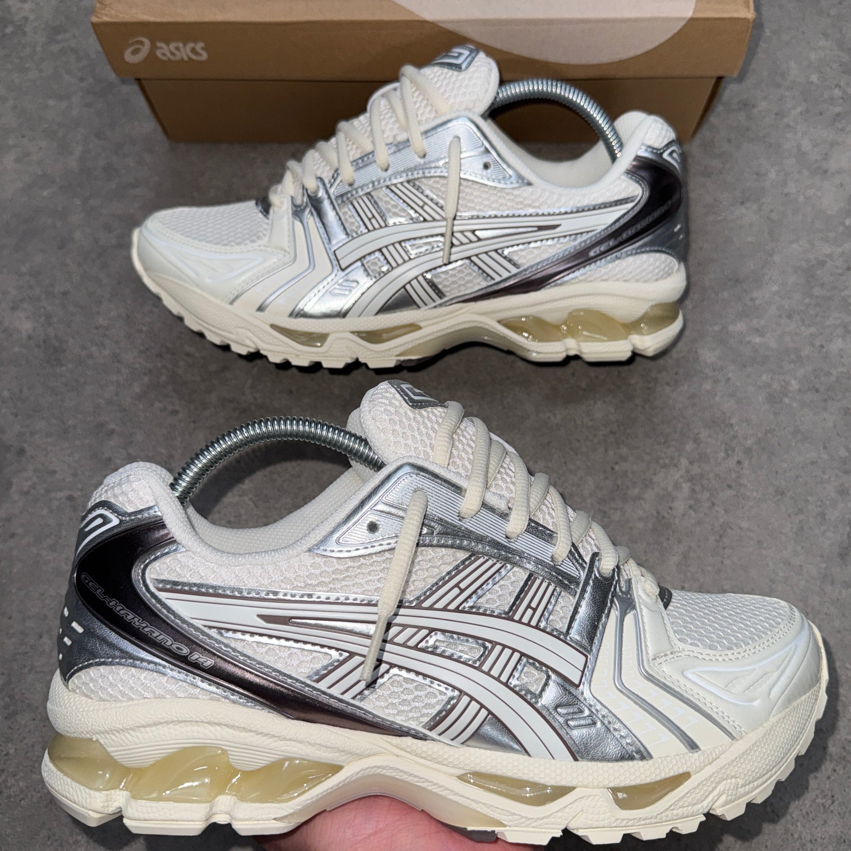 Men's ASICS Gel-Kayano 14 'Cream/Cocoa Powder'