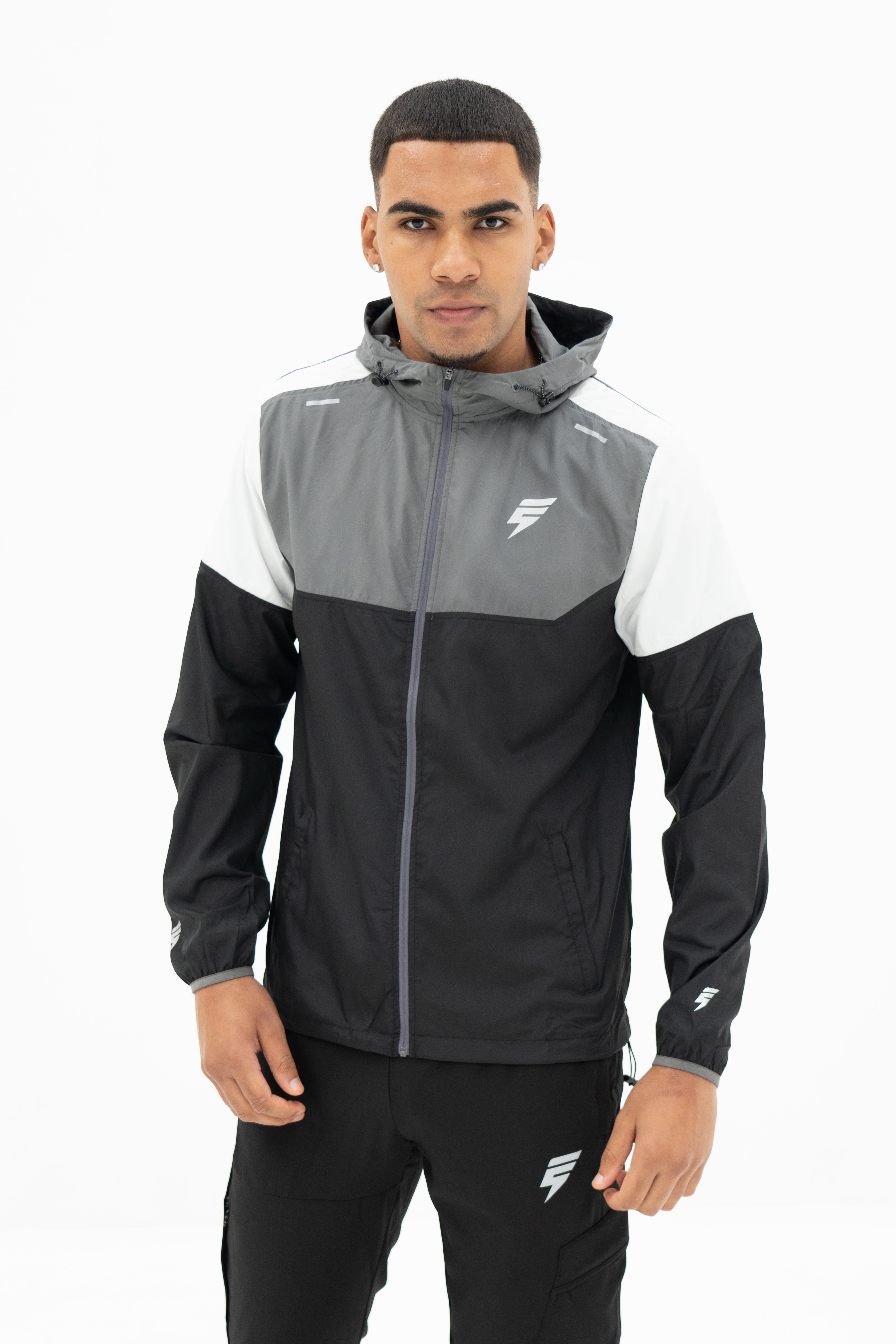 Elude vent windrunner 'black/grey'