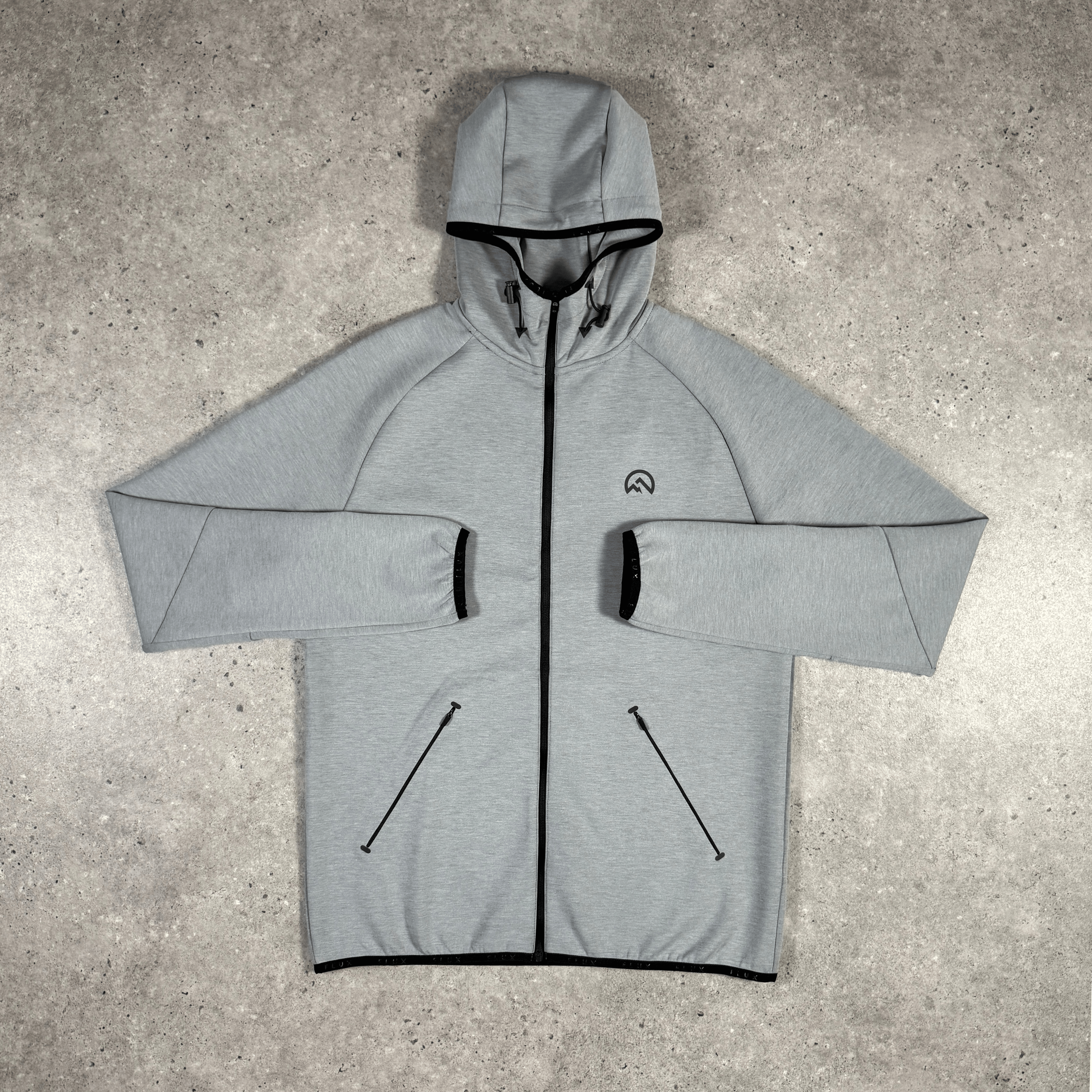 Men's Flux velar jacket in grey