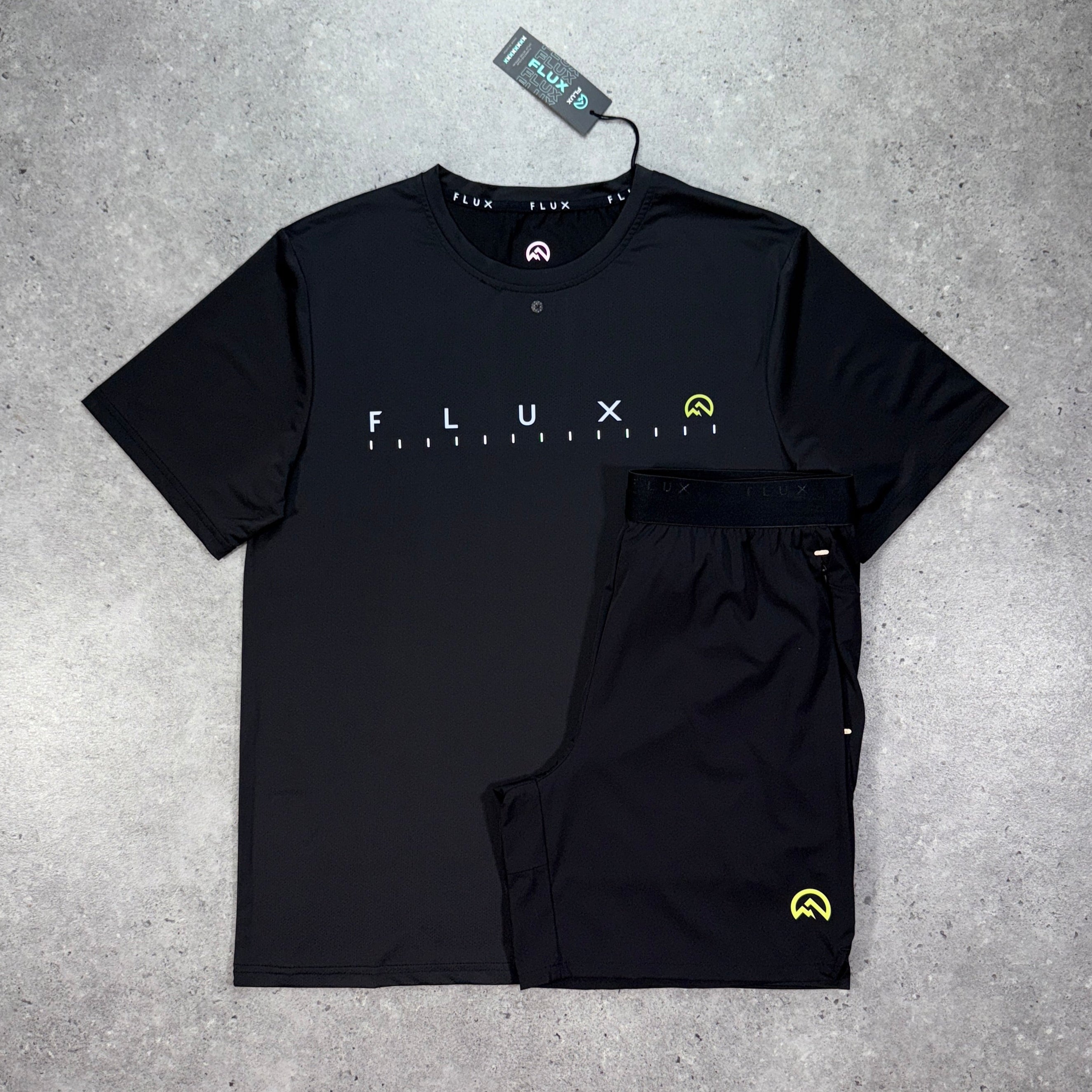 Flux Graphic Performance Set 'Black/Neon'