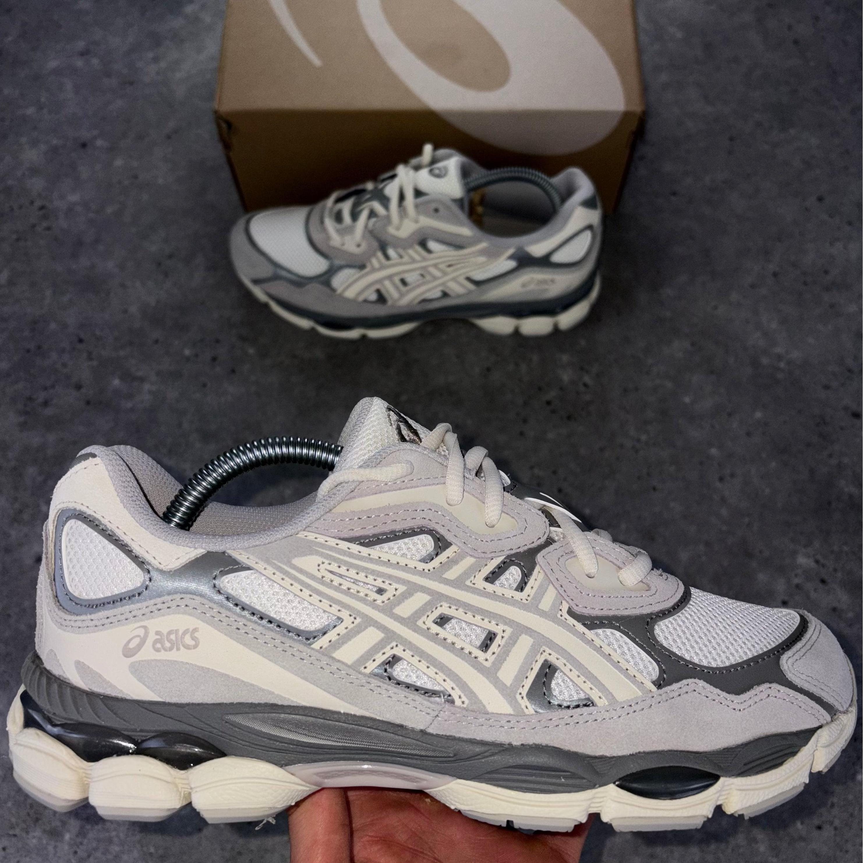 Asics gel-nyc 'oyster grey'