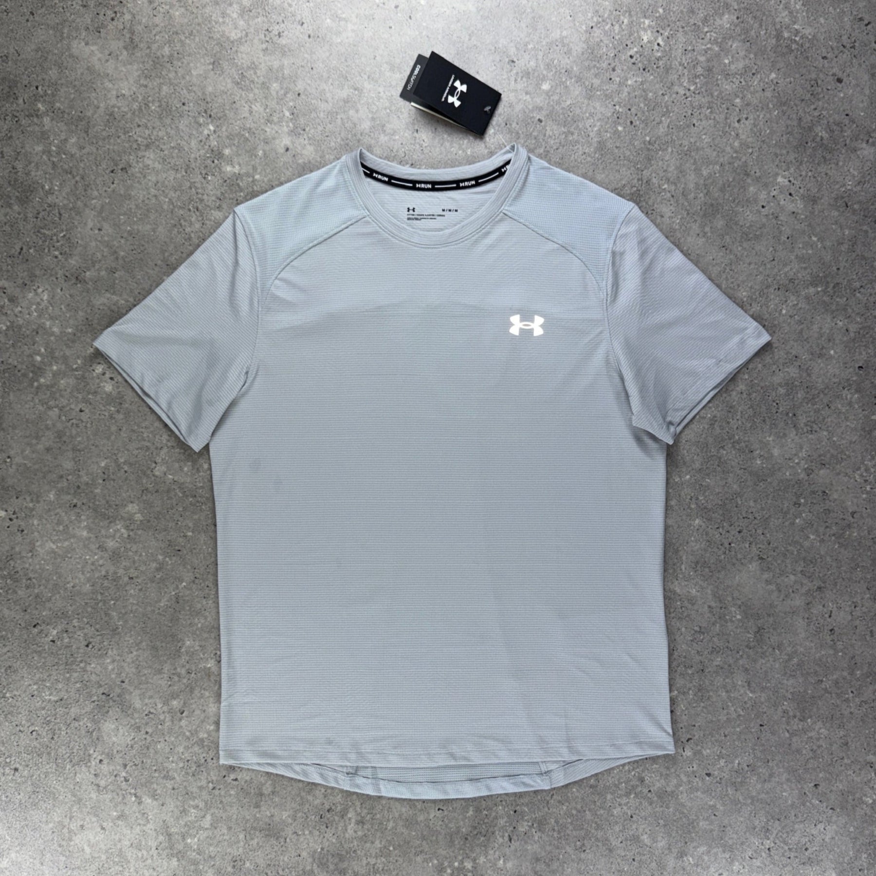 Under armour coolswitch printed t-shirt 'grey'