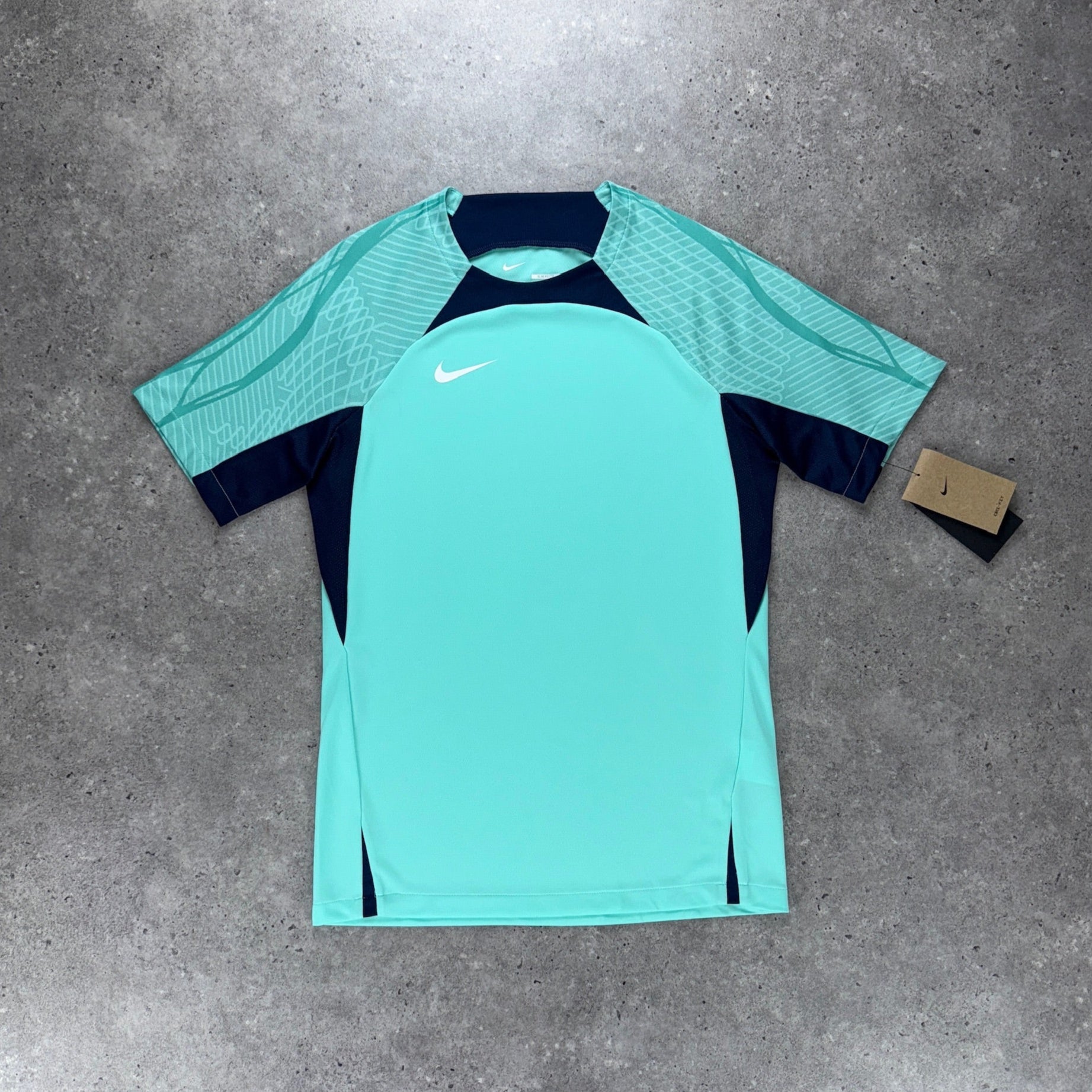 Nike academy strike t-shirt 'turquoise'