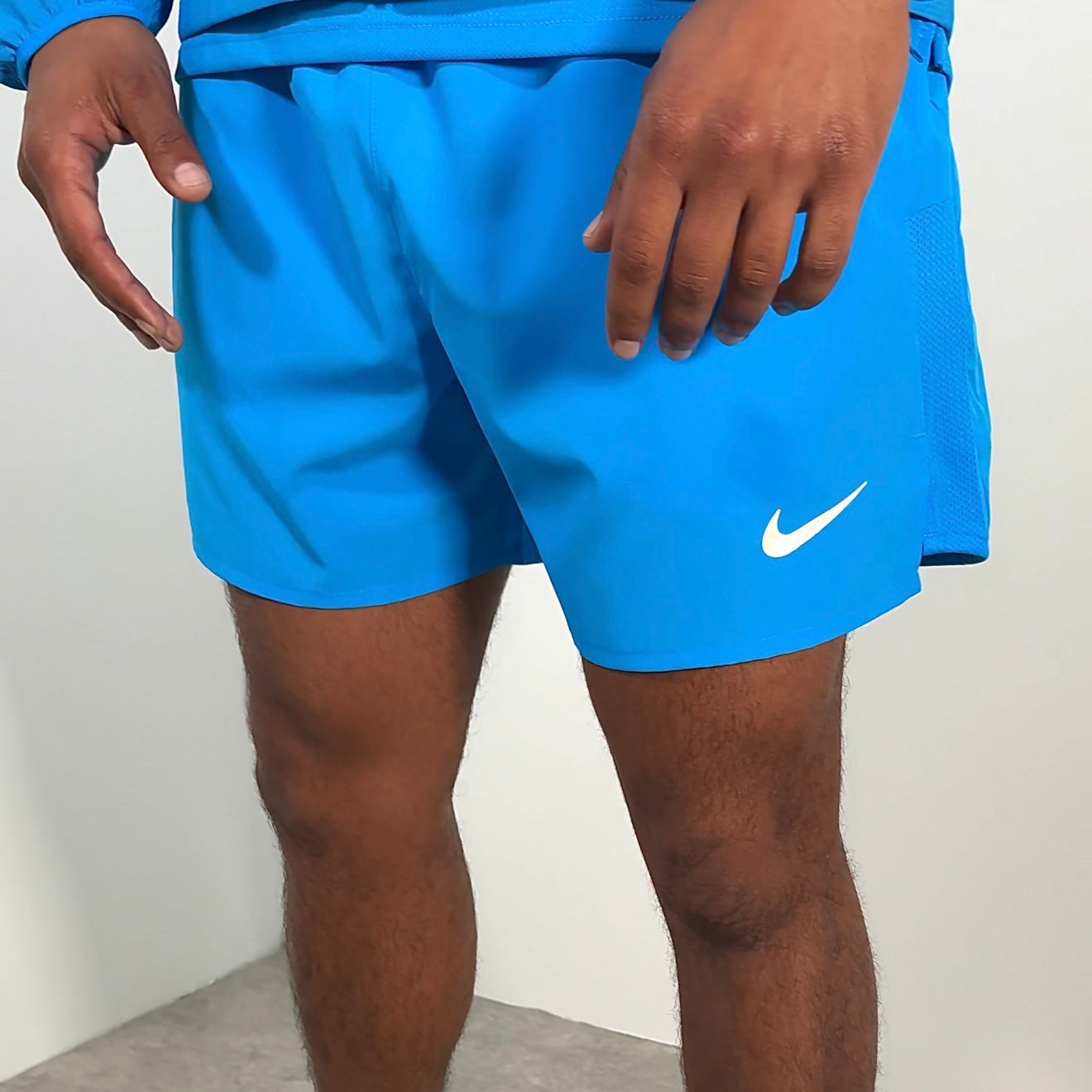 Nike windrunner short set 'blue hero'