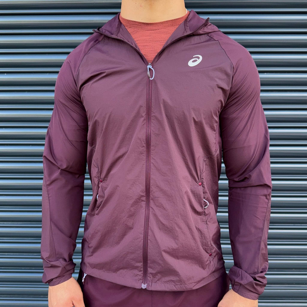 ASICS Road Lightweight Core Shorts Set 'Dark Currant'