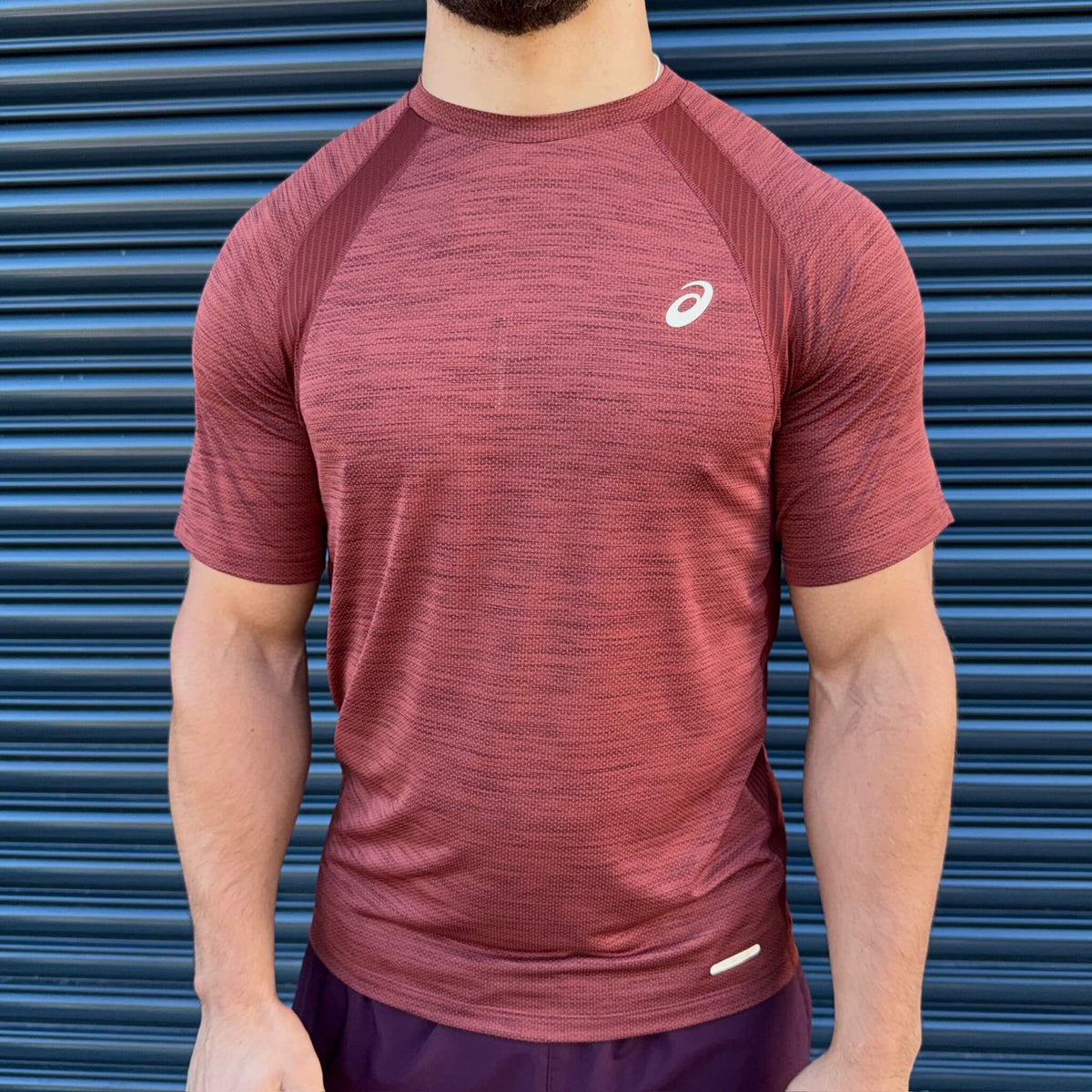 ASICS Road T-Shirt 'Singed Red'