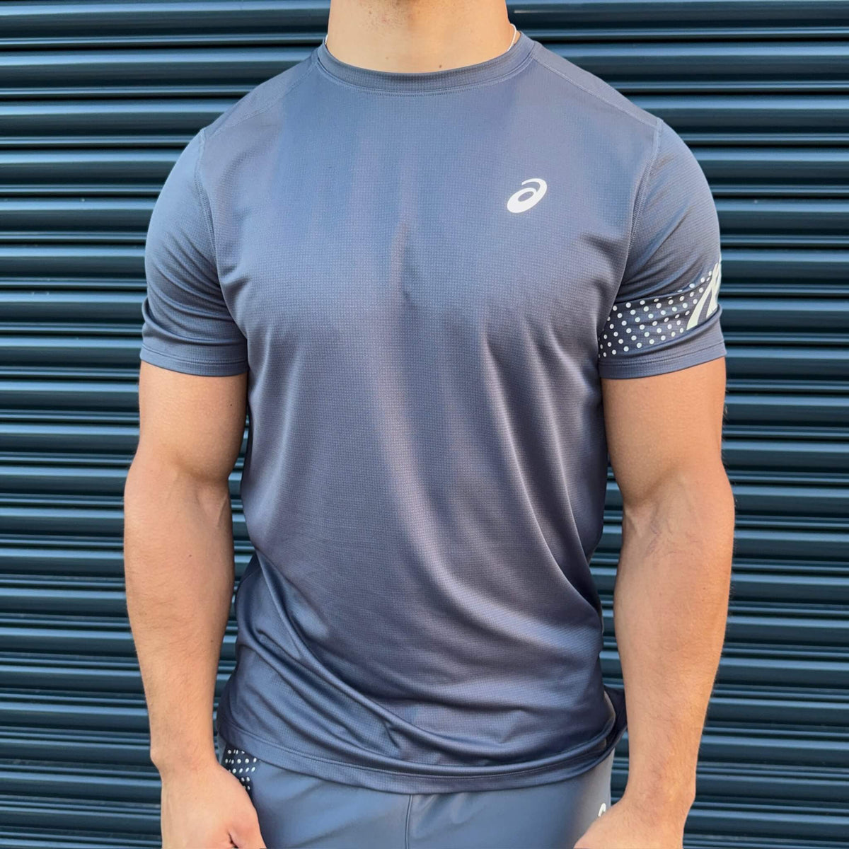 ASICS Icon T-Shirt 'Carrier Grey'