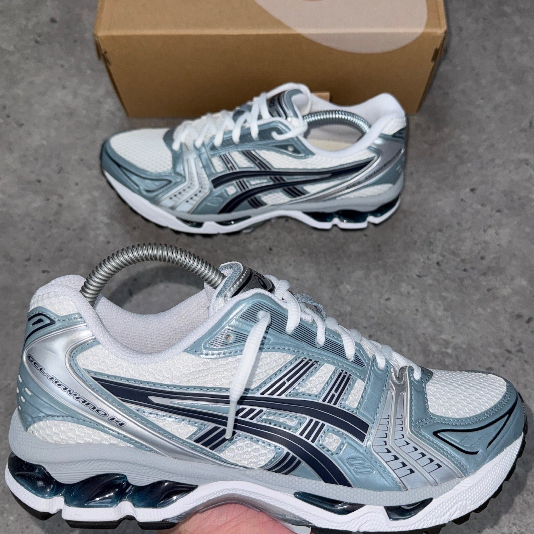 ASICS GEL-Kayano 14 'White Fjord Grey'