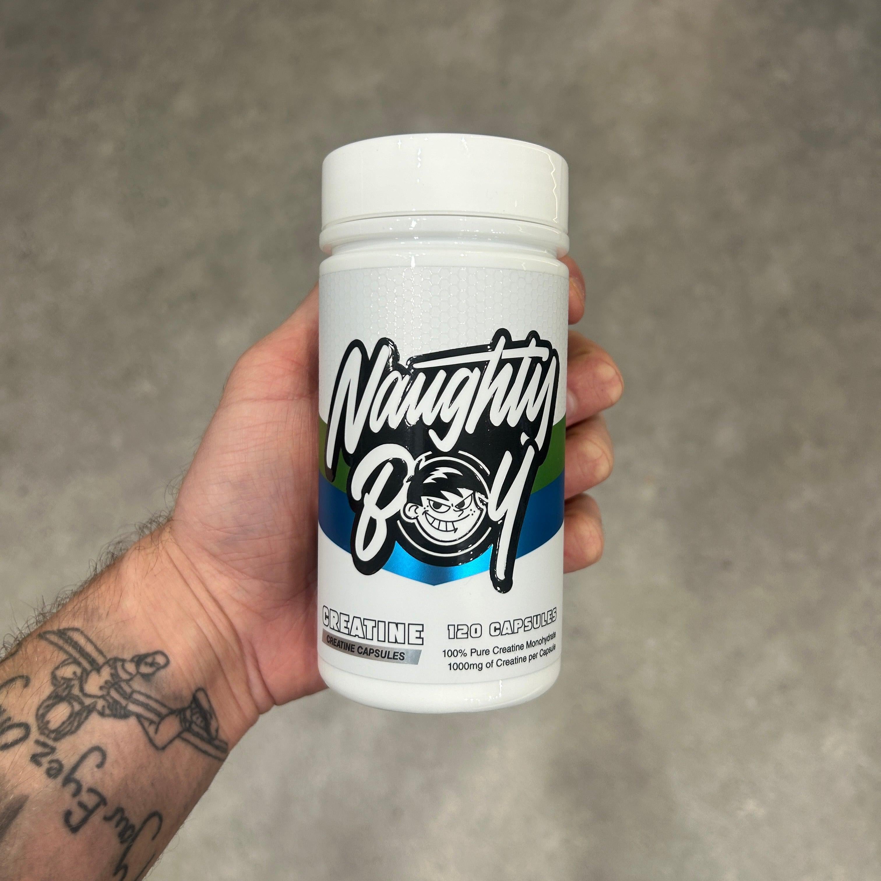 Naughty Boy Creatine Capsules