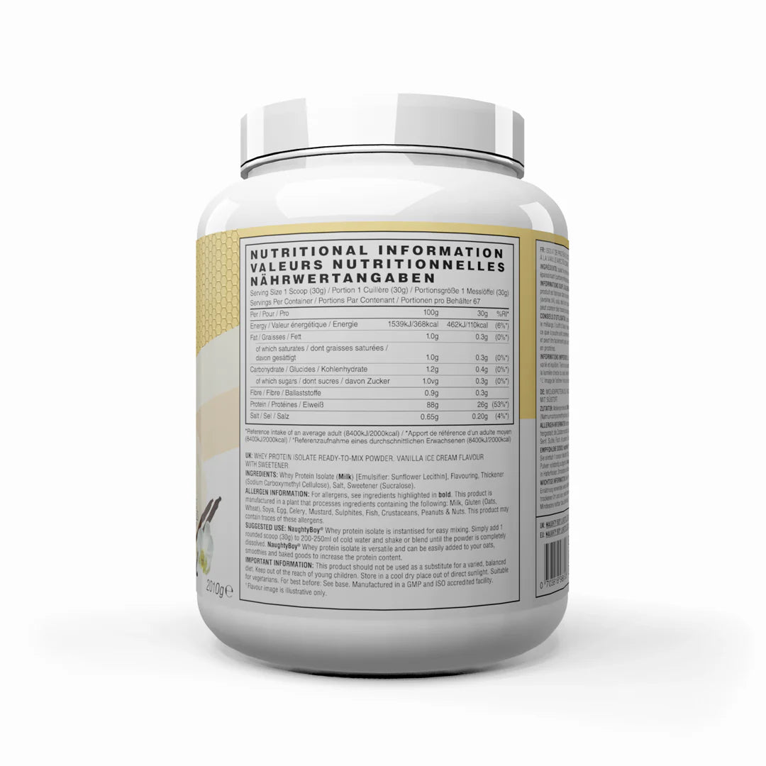 Naughty Boy ISO-9 Whey Protein Isolate 2010g