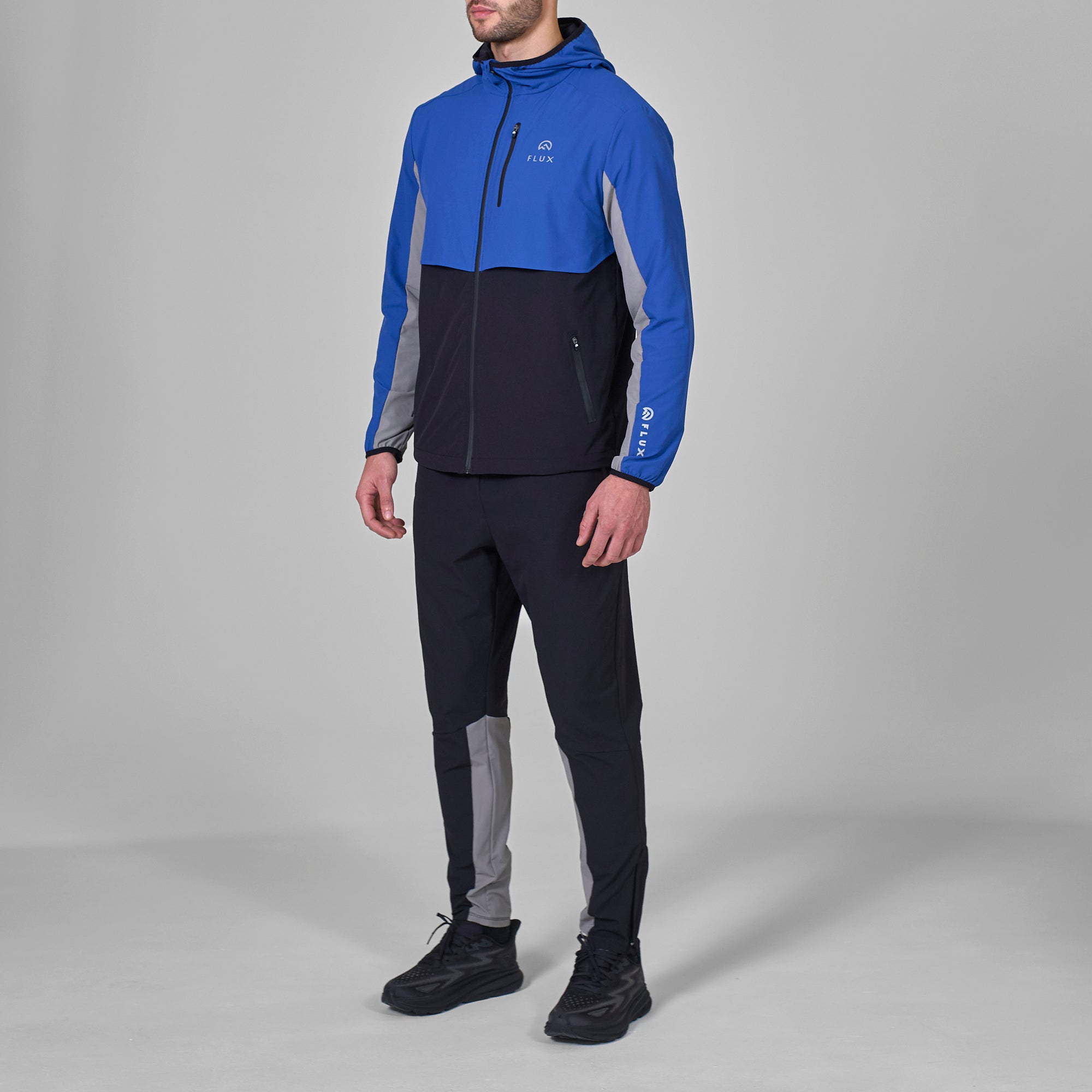 Flux Versatility Tracksuit Tri-Set 'Black/Cobalt/Grey'