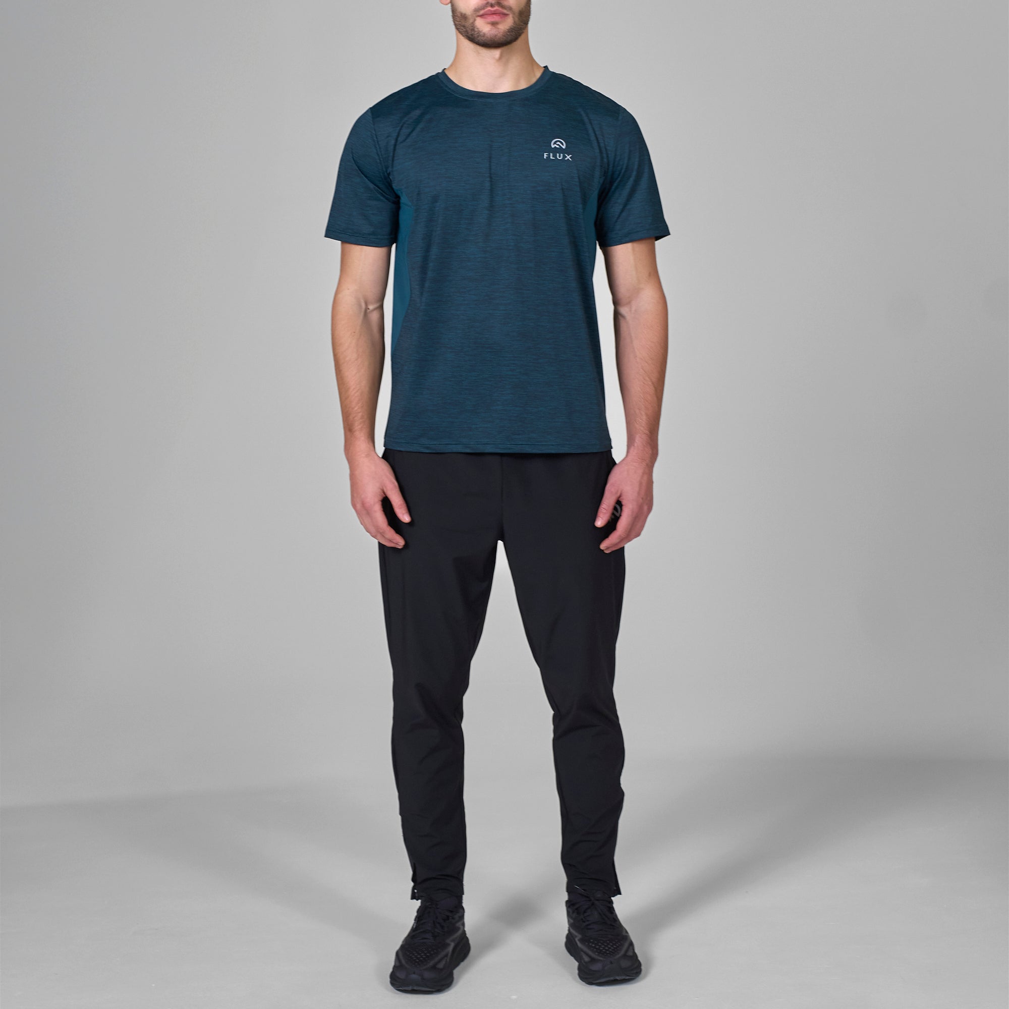 Flux Contrast T-Shirt 'Jungle Marl'