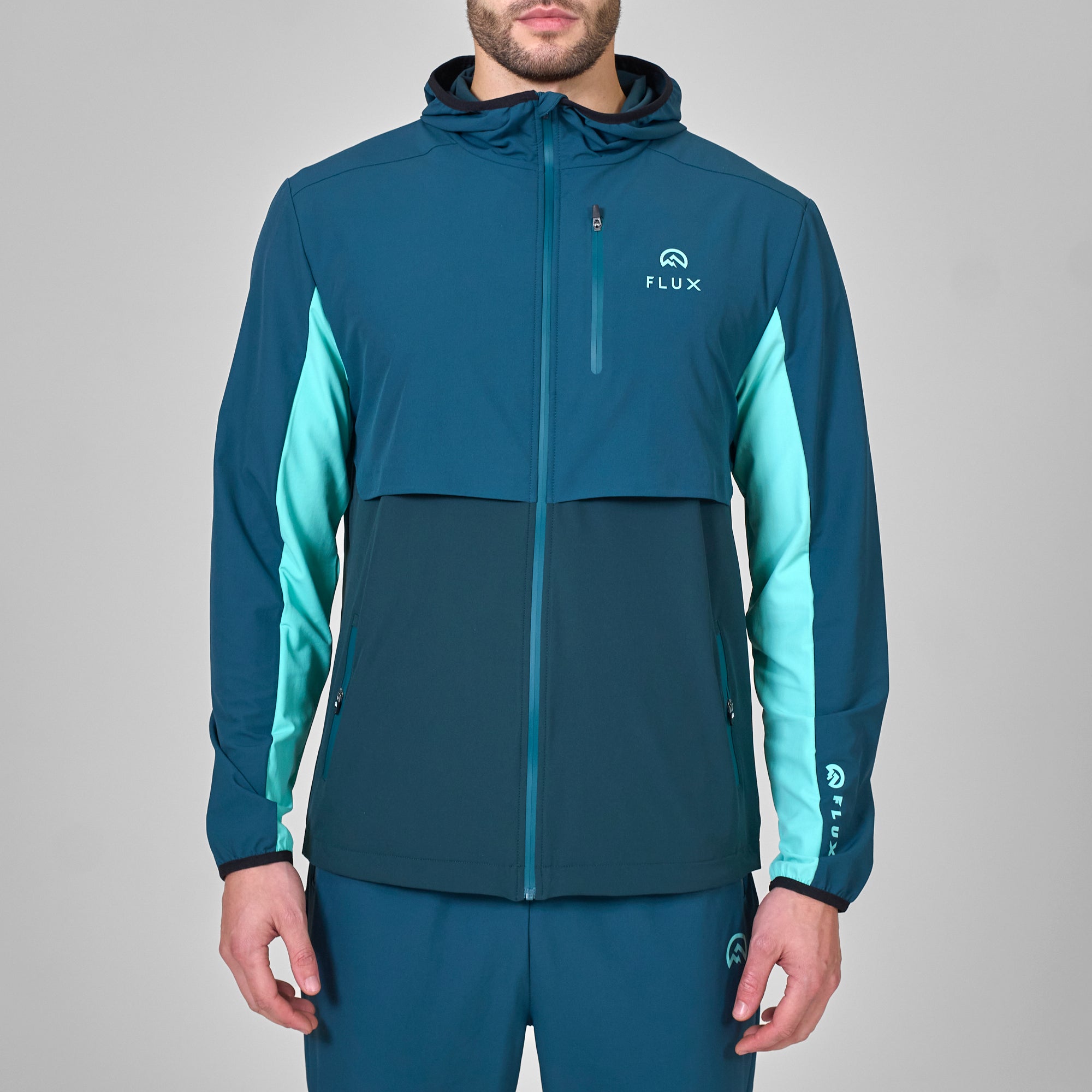 Flux Versatility Tracksuit Tri-Set 'Jungle Green/Teal'