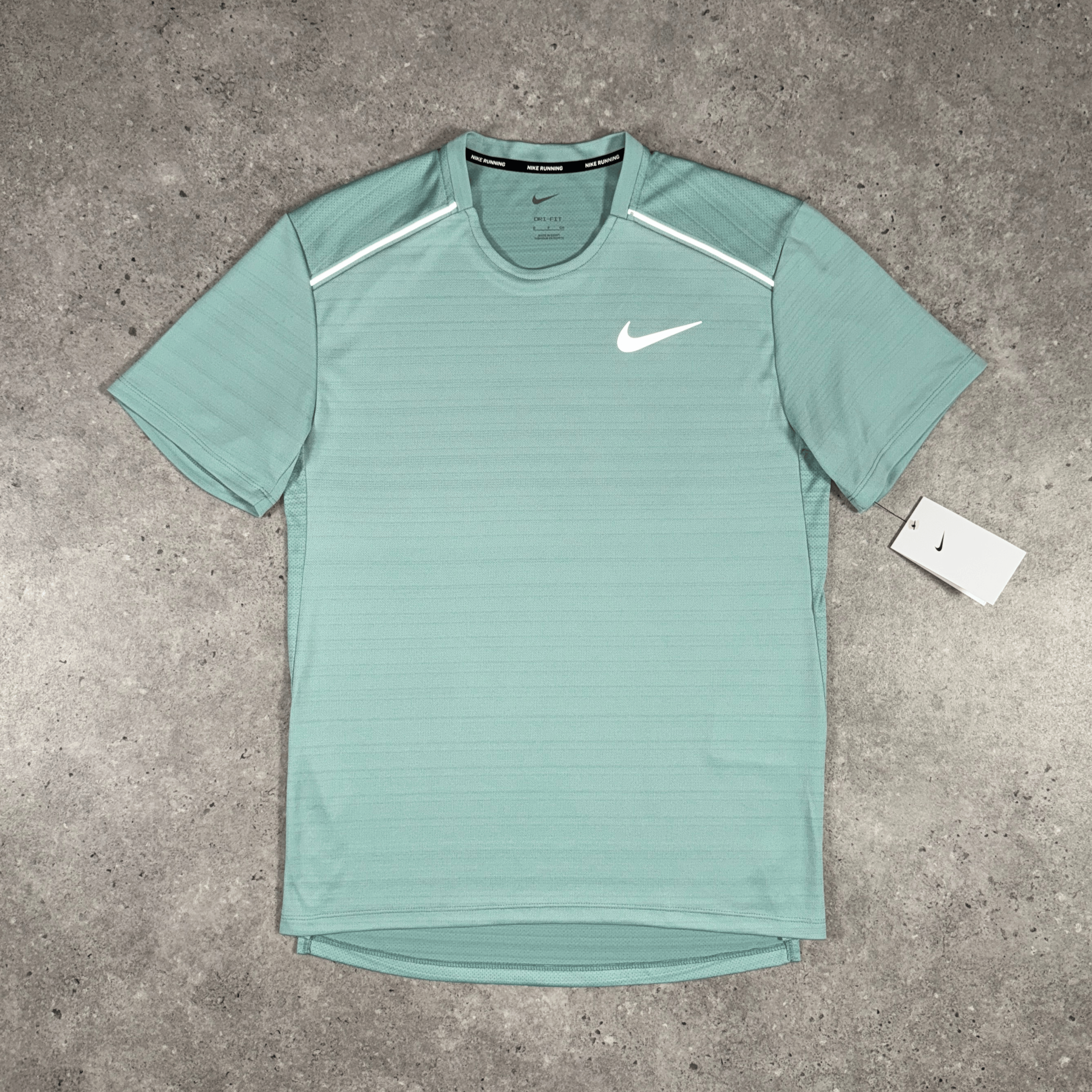 Men's Nike miler 1.0 T-shirt in cannon