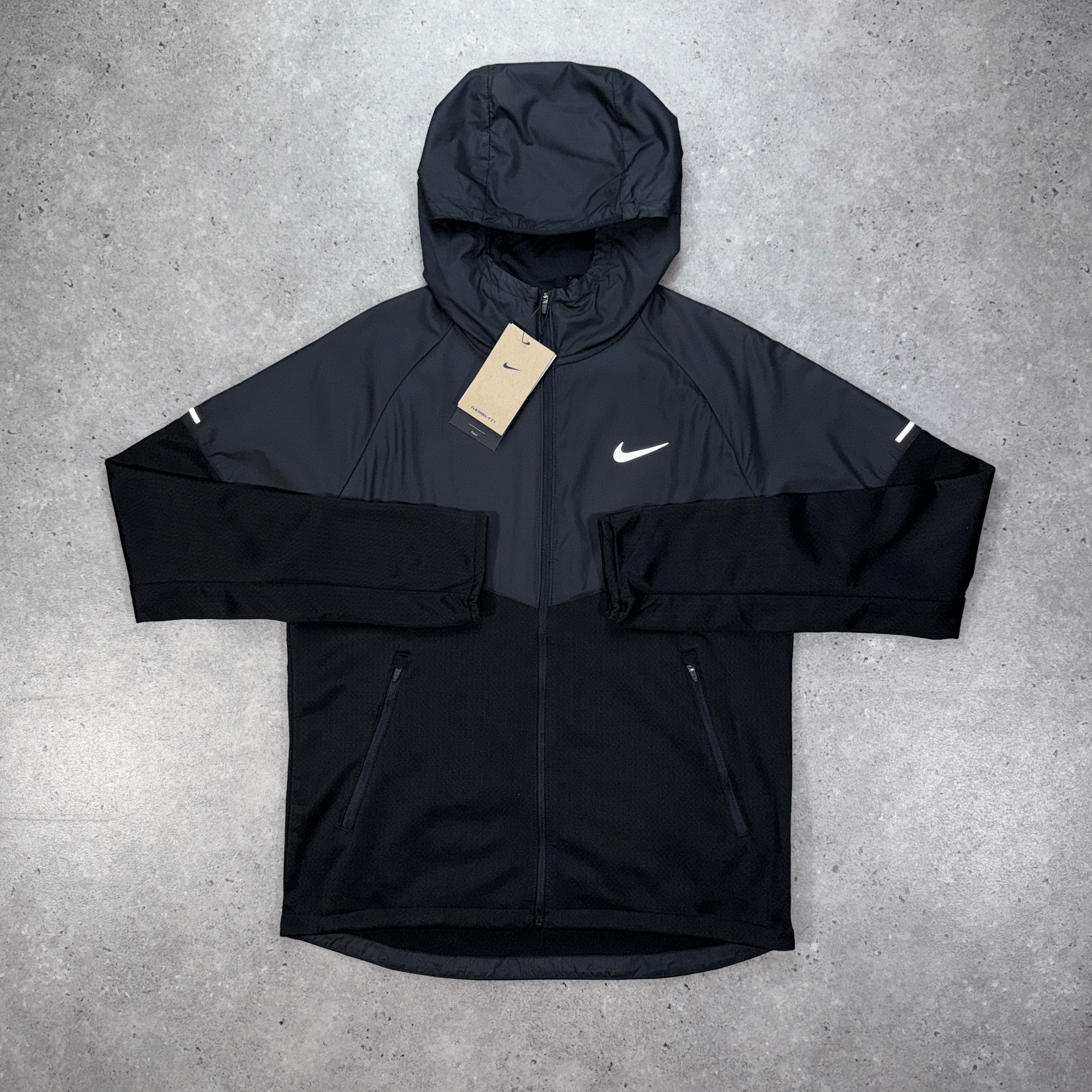 Men's Nike sphere miler therma-fit jacket in black