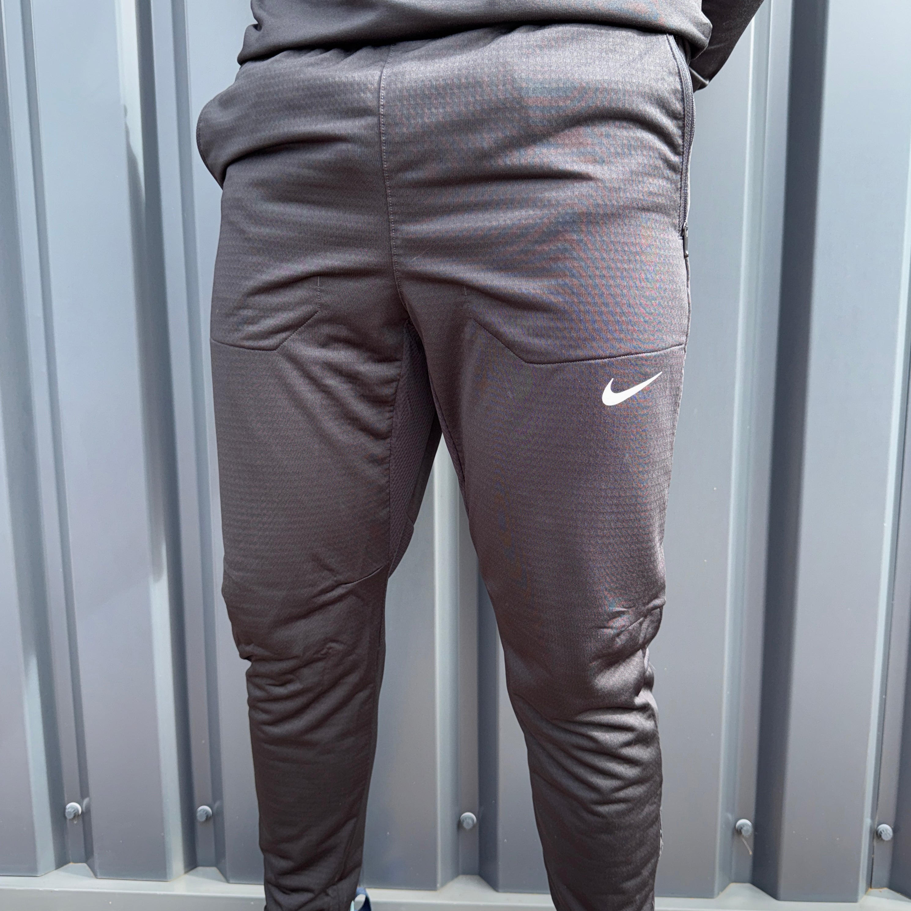 Nike Element 1/4 Zip Pants Set 'Black'