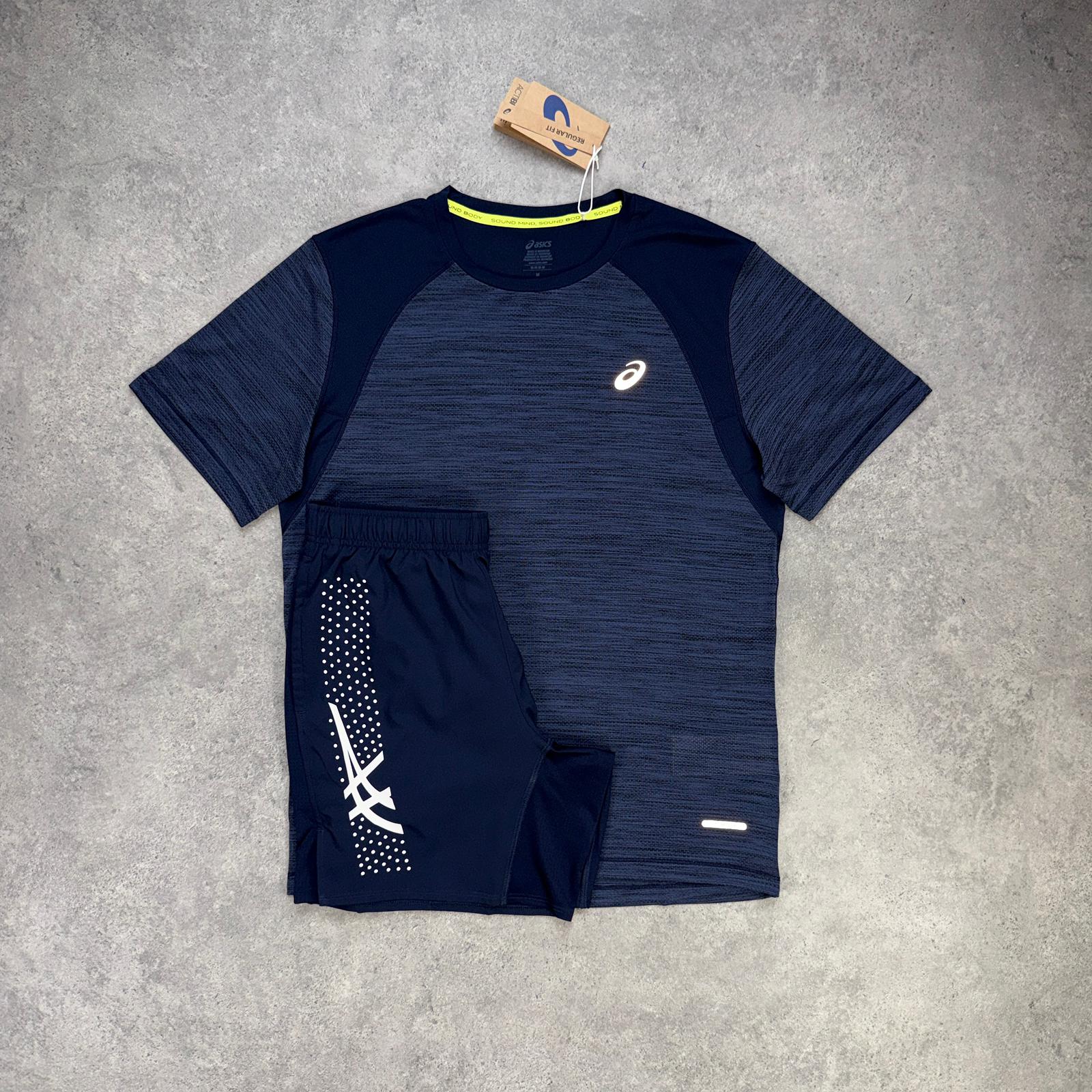 ASICS Road T-Shirt Set 'Midnight'
