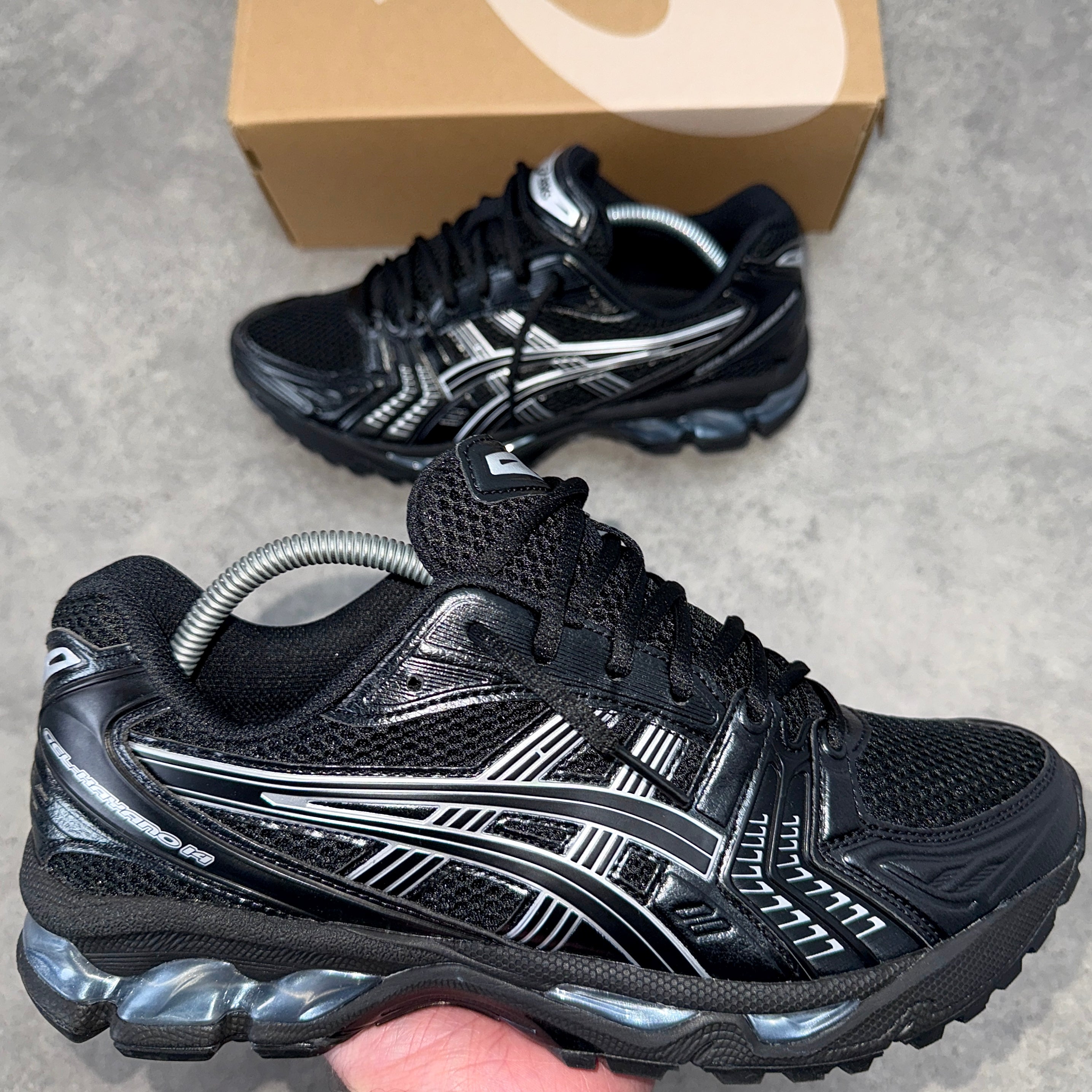 ASICS gel-kayano 14 'black pure silver'