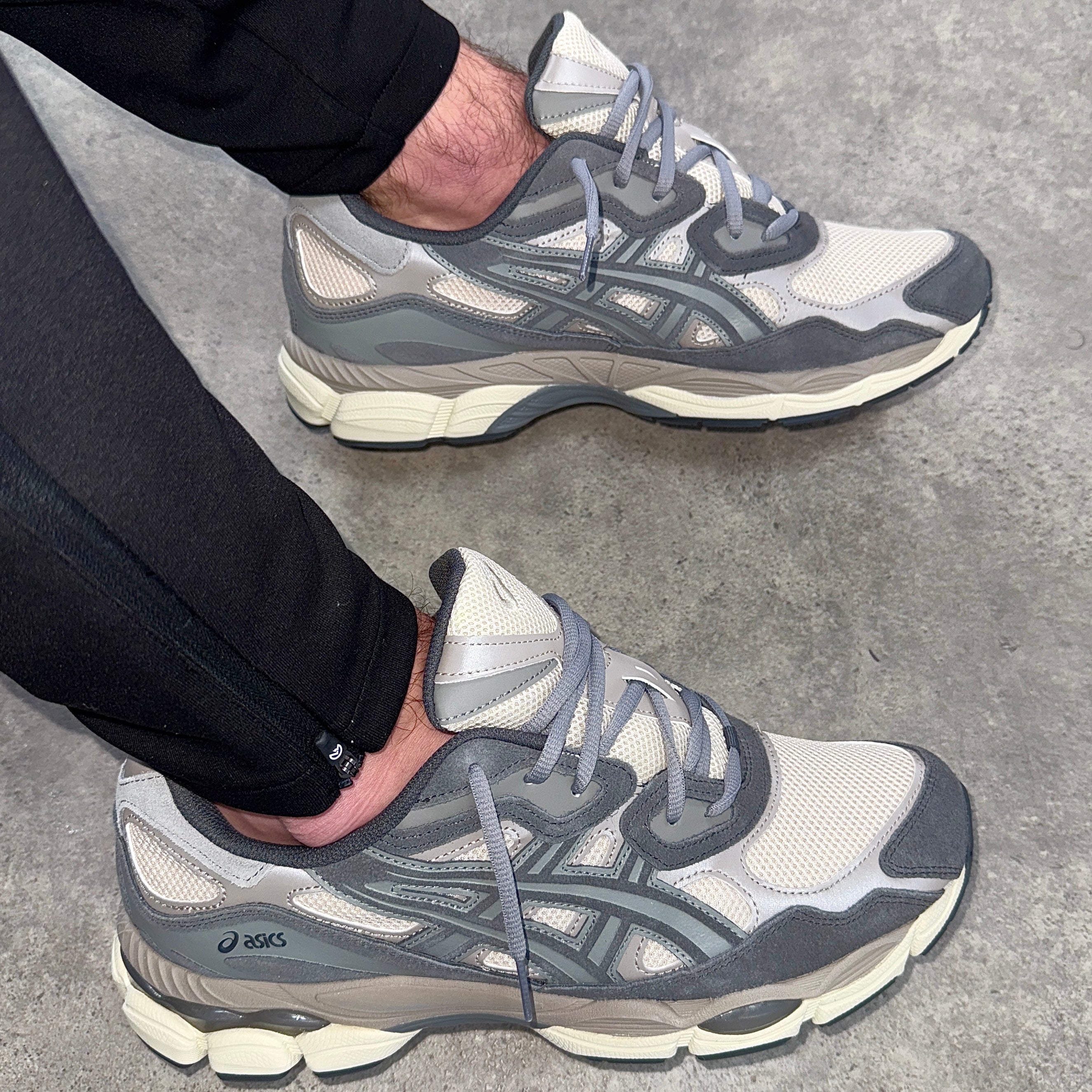ASICS Gel-NYC 'Oatmeal Obsidian Grey'