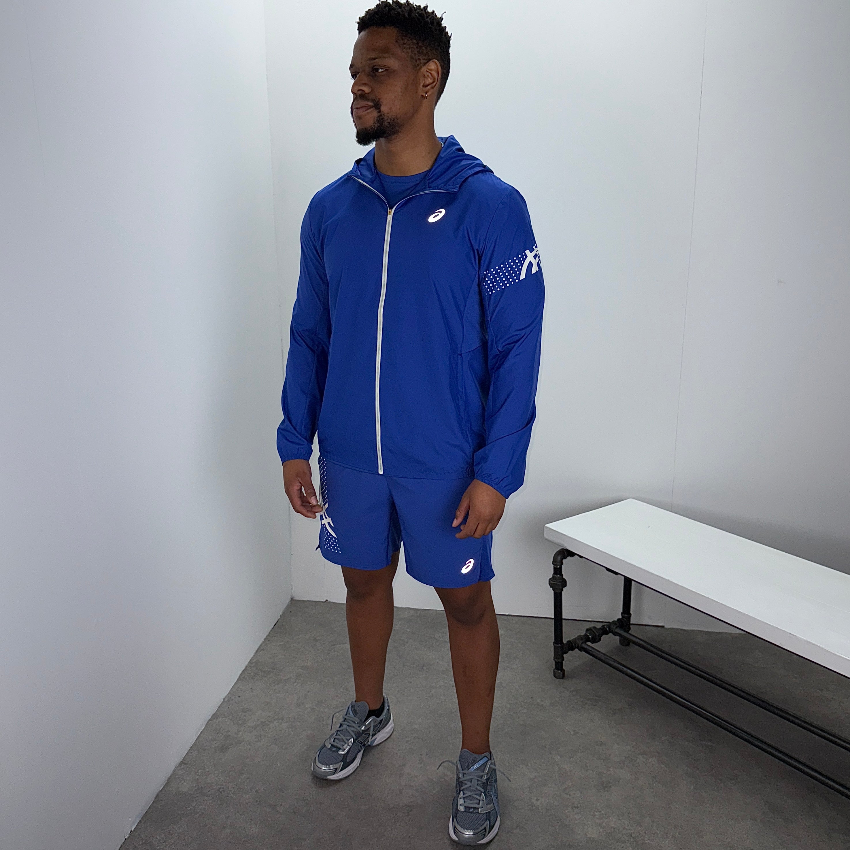 Asics icon jacket 'cobalt'