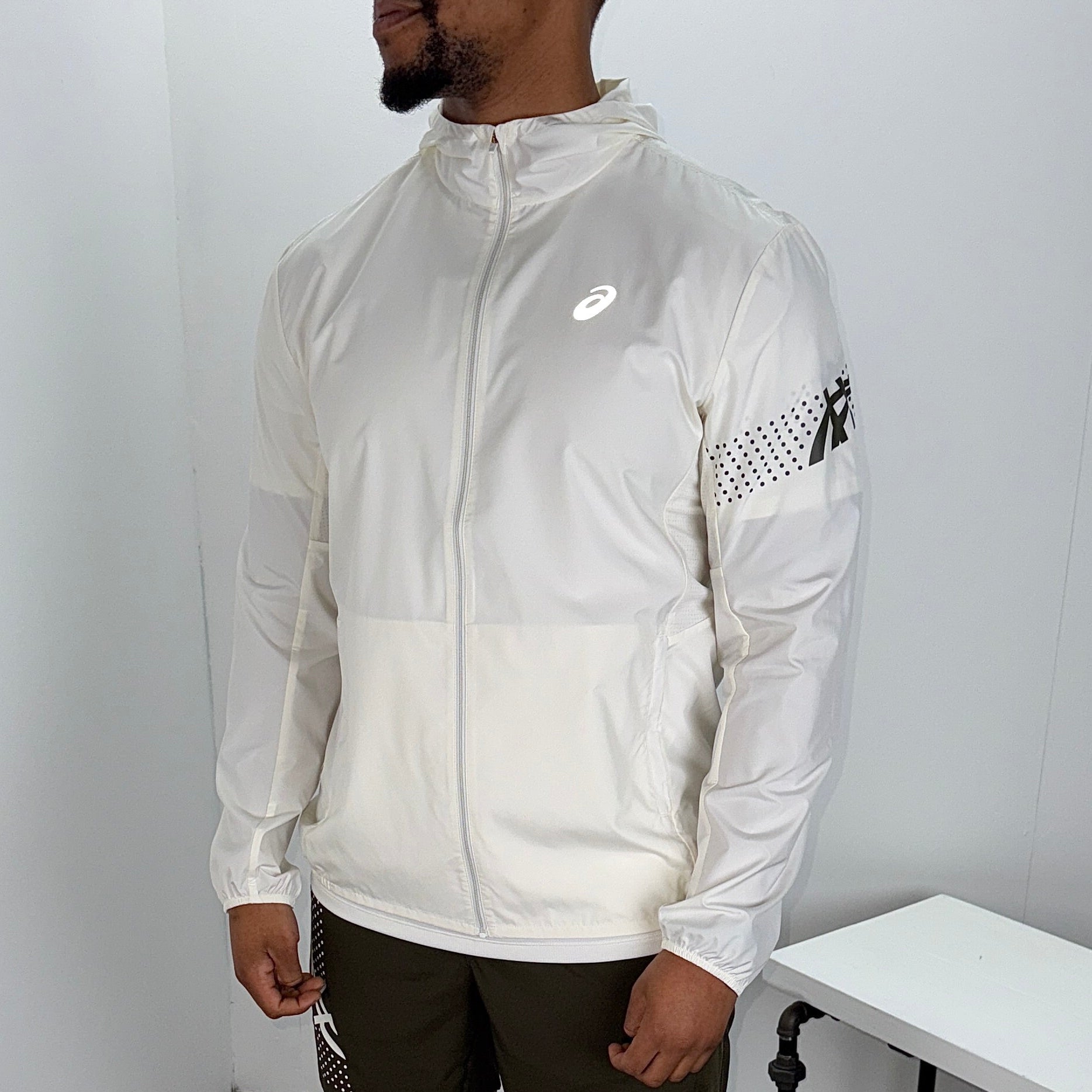Asics icon jacket 'birch'
