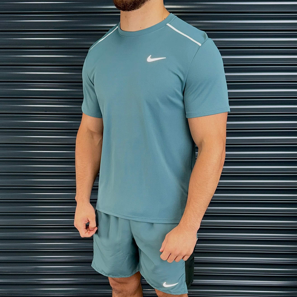 Nike Miler 1.0 Set 'Mineral Slate'