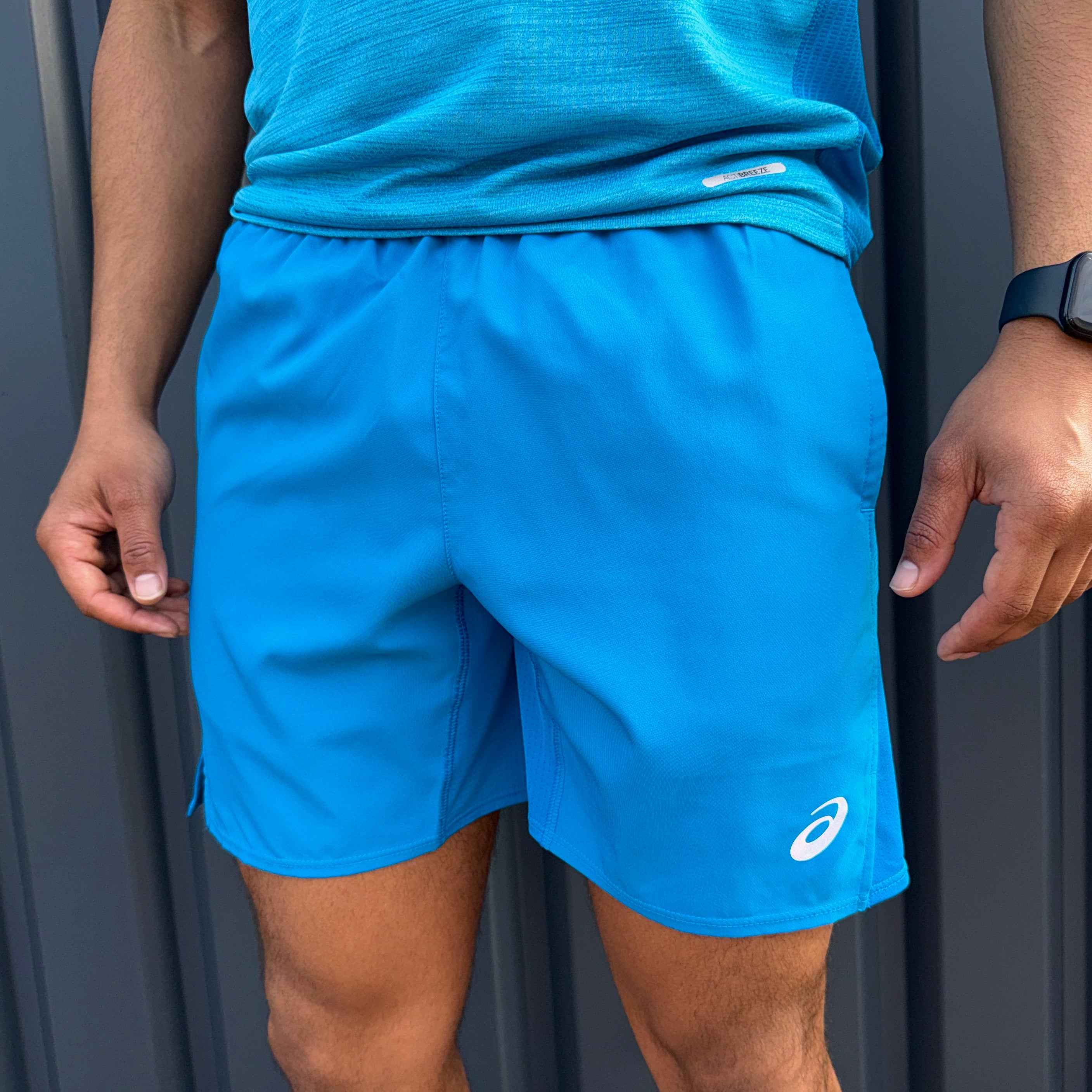 ASICS Core 18cm Shorts 'Aegan Blue'