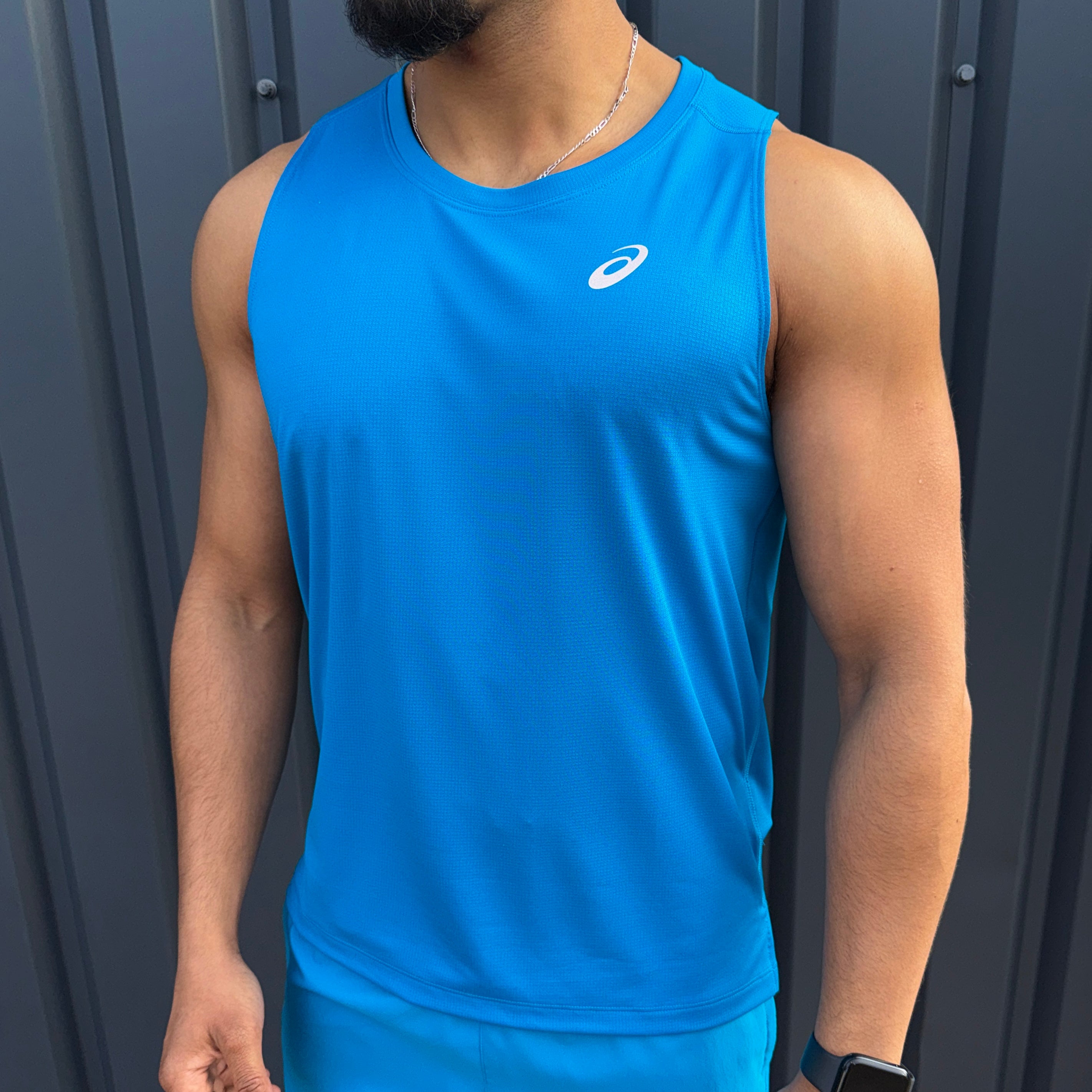 ASICS Core Vest 'Aegan Blue'