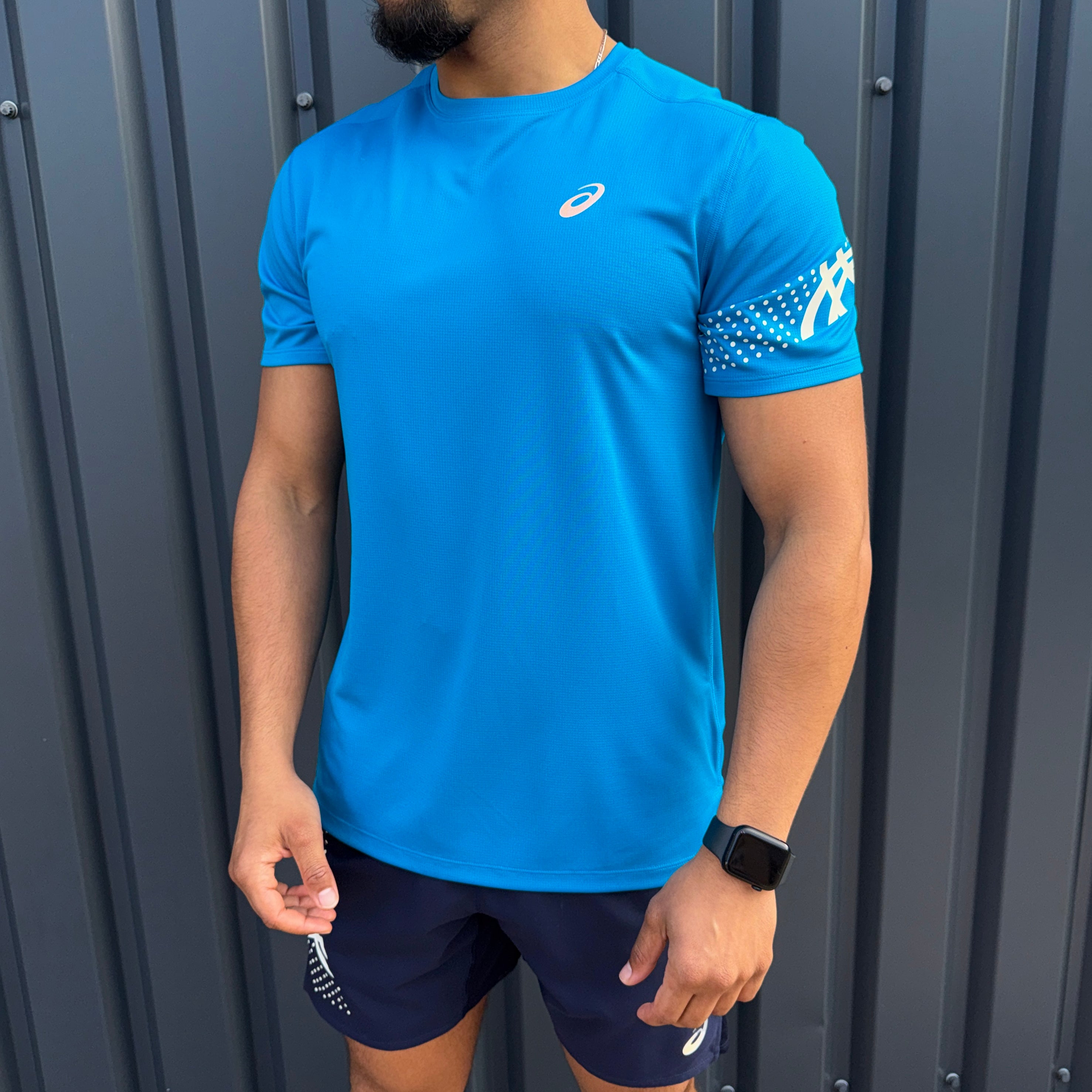 ASICS Icon T-Shirt Set 'Aegan Blue/Midnight'