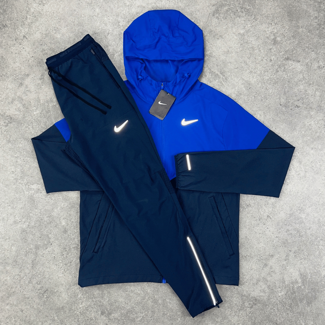 Nike windrunner phenom 'royal blue' set