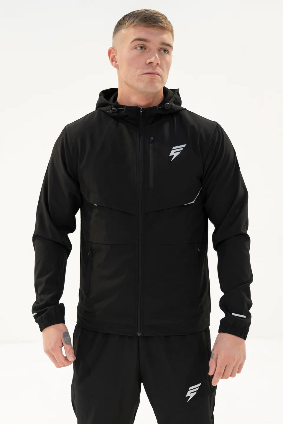 Elude track jacket 'black'