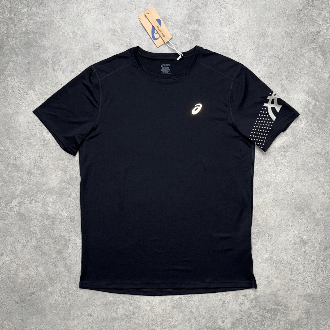 Men's ASICS Icon T-Shirt 'Black/Shadow'