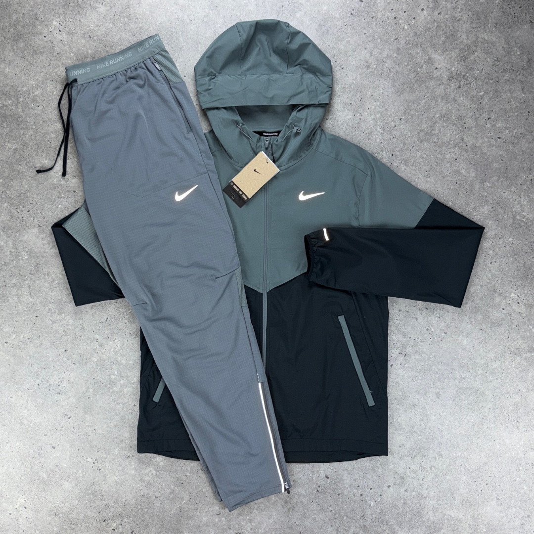 Nike windrunner 'smoke grey' pants set