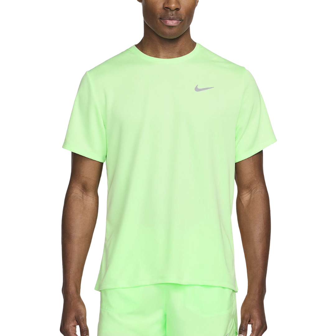 Nike miler t shirt green best sale