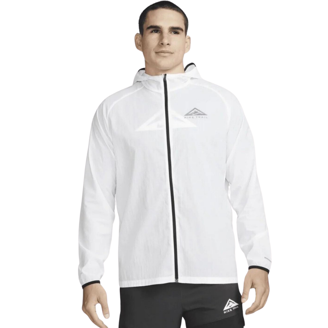 Nike trail jacket 'white'
