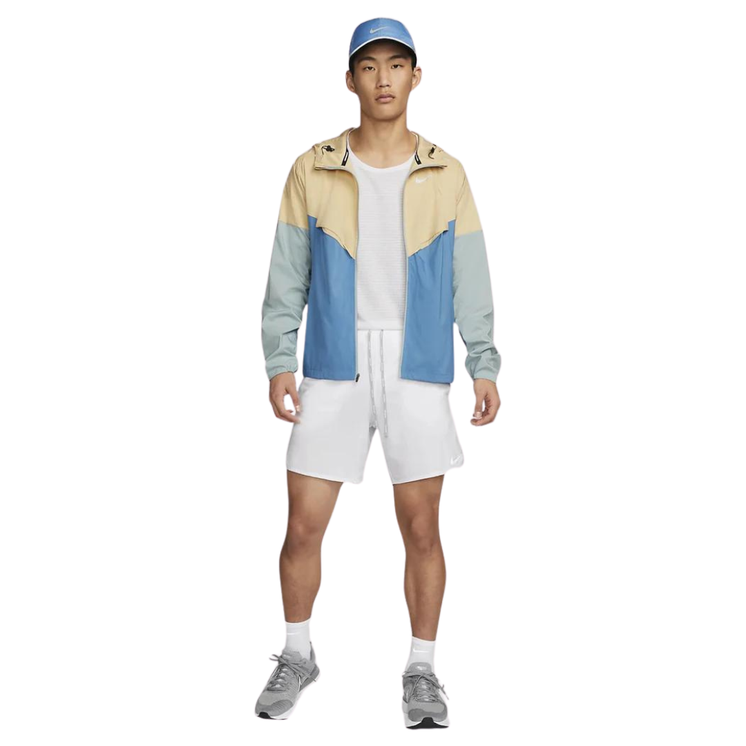 Nike repel windrunner jacket 'beige/blue'
