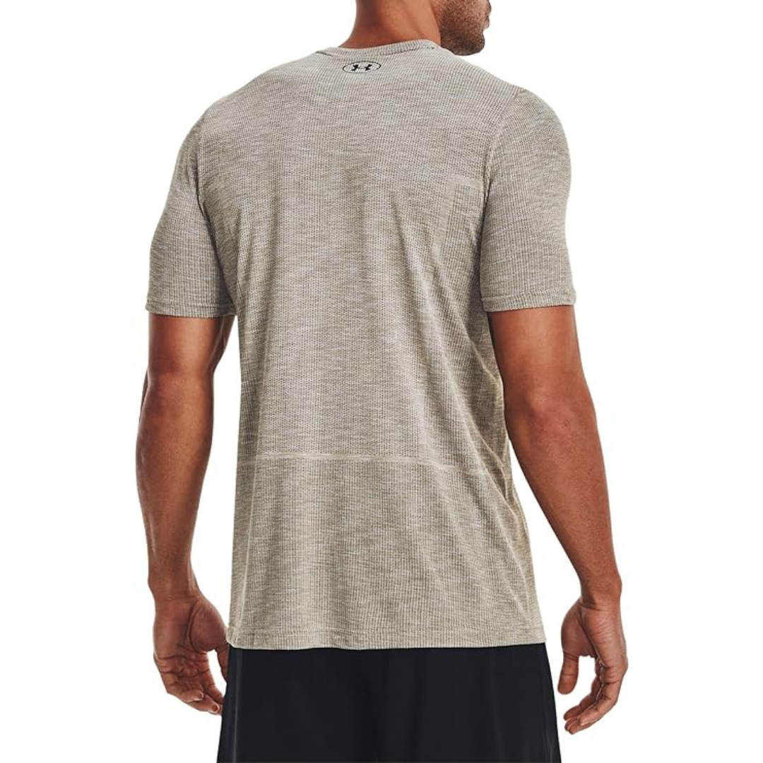 Under armour seamless t-shirt 'olive/grey'