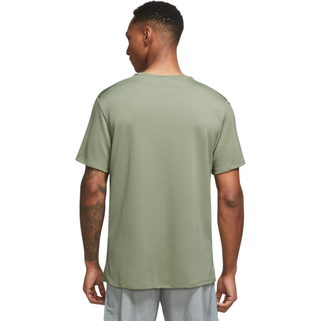 Nike running division t-shirt 'oil green'